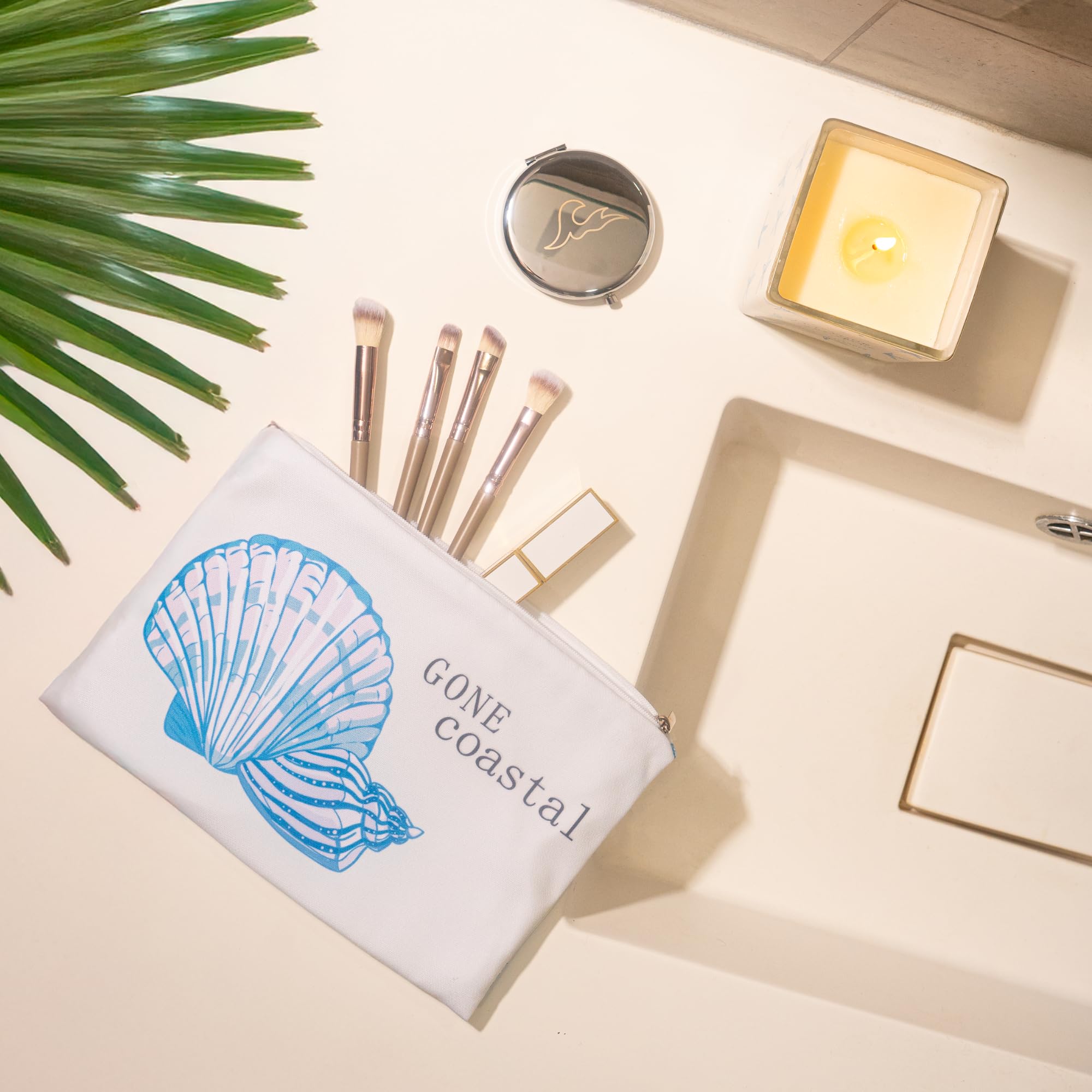 15-Piece Ocean Themed Self Care Gift Box for Women - Spa, Beach & Wellness Kit - Perfect for Birthdays, Get Well Soon, Surgery Recovery & Thinking of You Gifts - Relaxation & Stress Relief Gift Set for Her