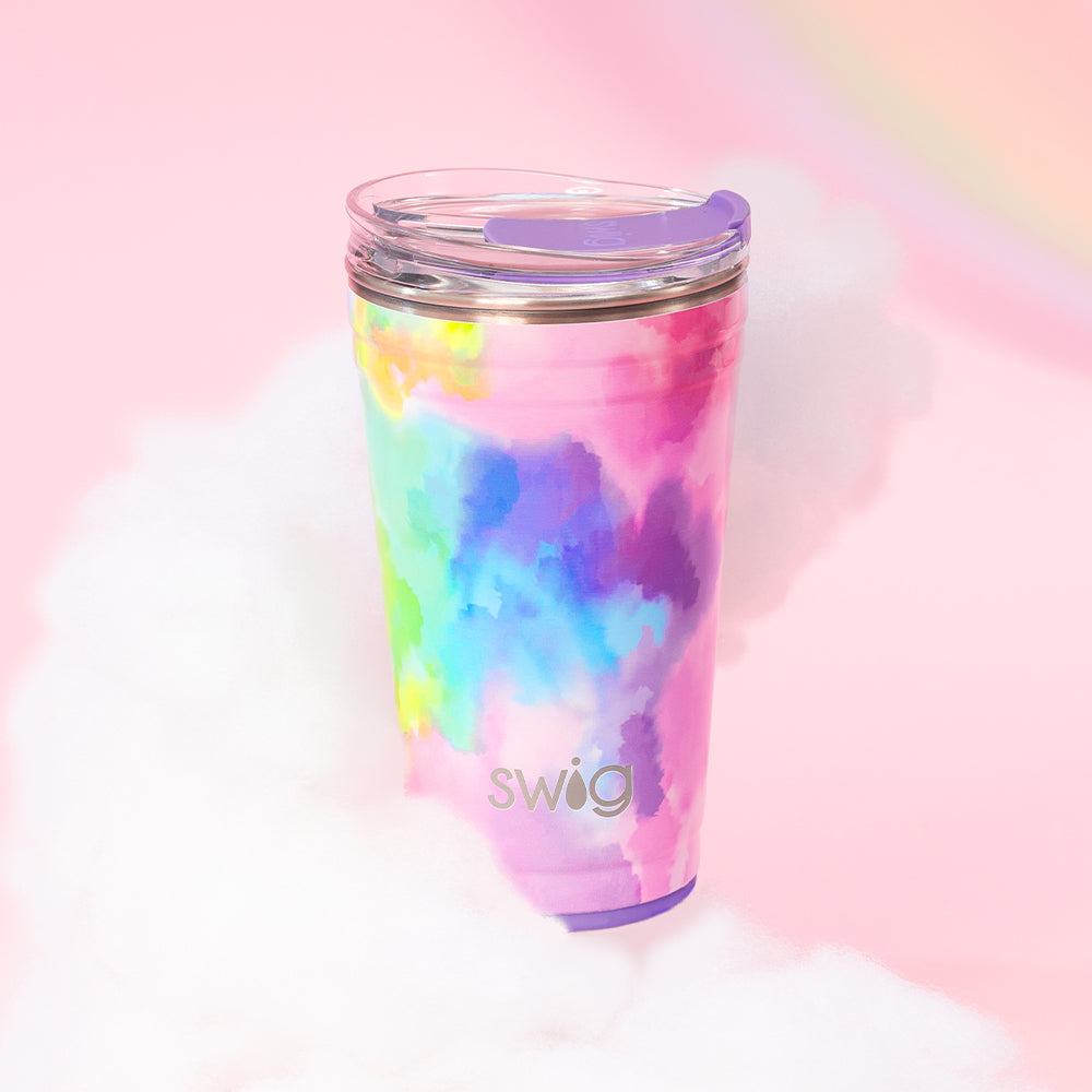 24oz Cloud Nine Party Cup - Durable Plastic Cups for Parties, Events & Outdoor Gatherings - Bulk Pack of 50 - Perfect for Beer, Cocktails & Beverages