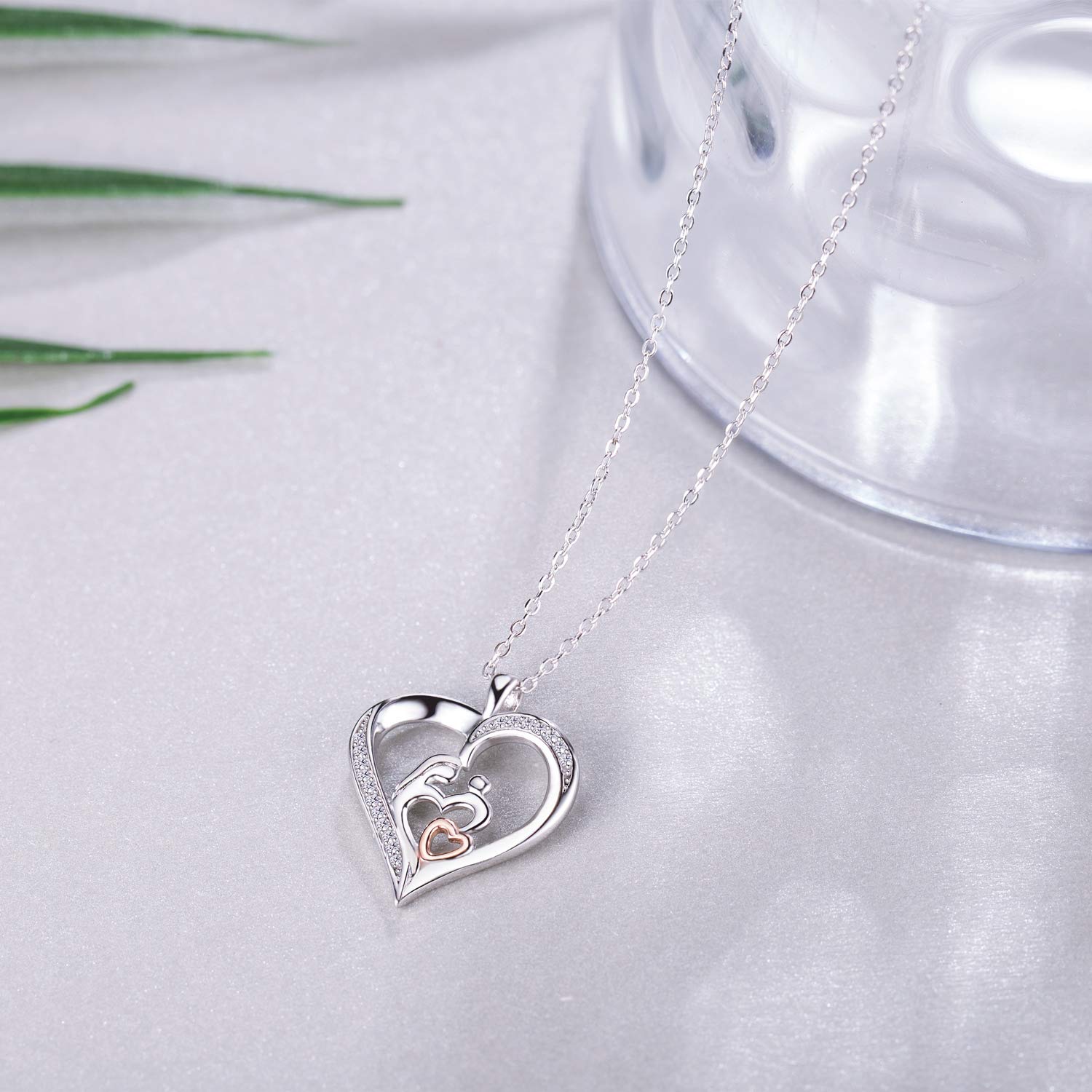 925 Sterling Silver Necklace for Women - Elegant Gift for Mom, Girlfriend, Wife, Daughter, Sister - Perfect for Christmas, Birthday, Mother's Day & Valentine's Day - Ideal for Everyday Wear, Date Nights & Special Occasions