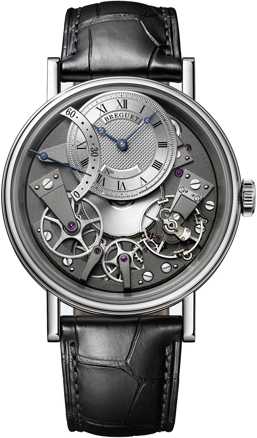 Breguet Tradition 7097 18K White Gold Men's Luxury Watch - Automatic Movement, Sapphire Crystal - Perfect for Business, Formal Events & Watch Collectors