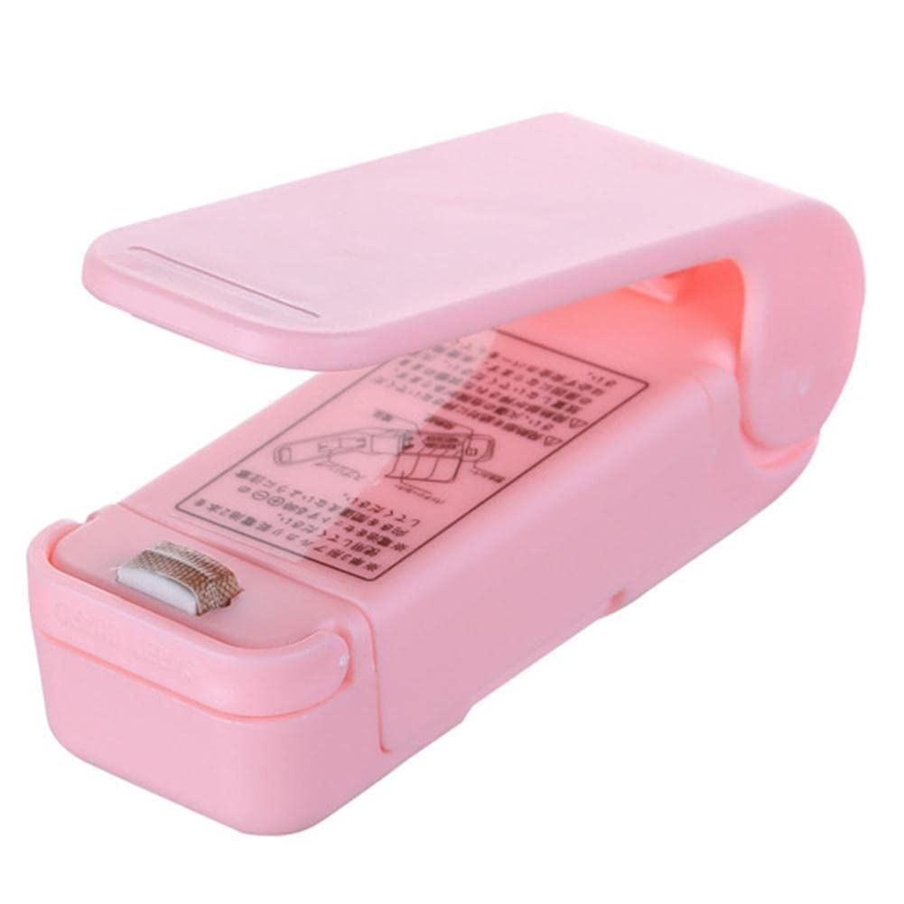 AOLIAO Mini Heat Sealer - Handheld Portable Bag Sealer Machine for Food, Snacks & Storage Bags | Heat & Vacuum Seal Freshness | Perfect for Kitchen, Travel & Meal Prep