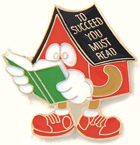 50 Pack Motivational 'To Succeed You Must Read' Lapel Pins - Perfect for Book Clubs, Graduation Gifts & Professional Development Events