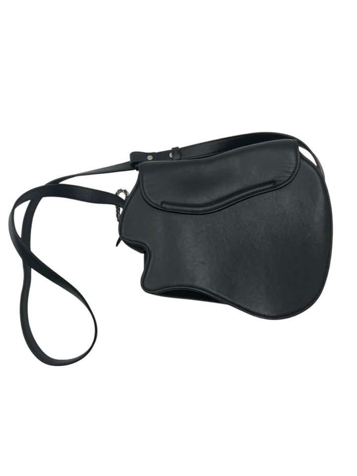Amiri Black Guitar Crossbody Bag - Stylish Leather Shoulder Bag for Men & Women | Perfect for Concerts, Travel, and Everyday Use