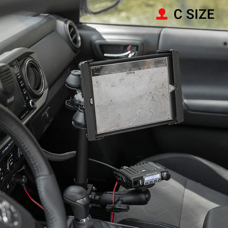 RAM MOUNTS No-Drill Mount for '05-23 Toyota 4Runner & Tacoma RAM-VB-138-SW2 - Compatible with RAM Tablet & Laptop Holders for Off-Road & Work Truck Use