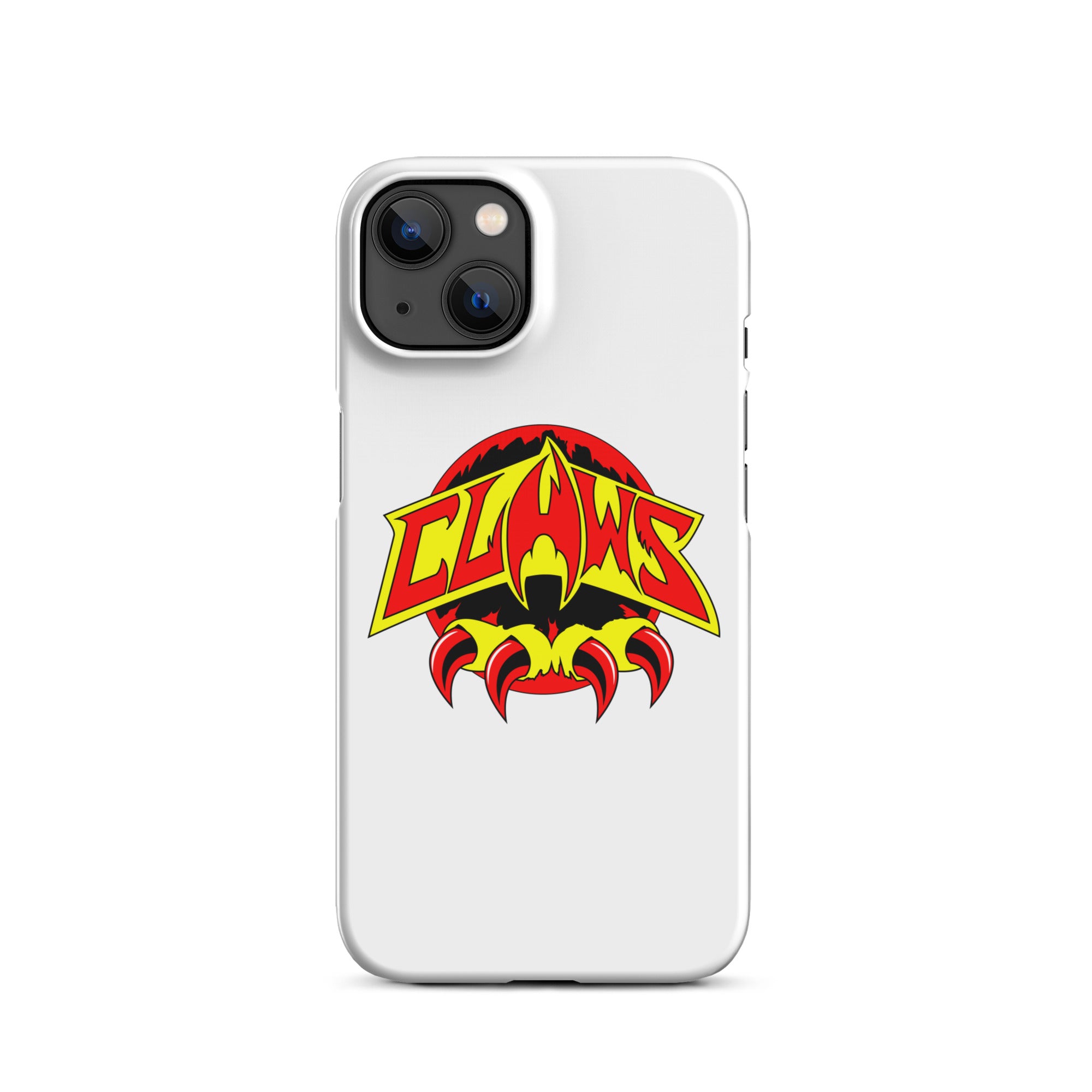 Zoo Jitsu Fighters CLAWS Logo Snap Case for iPhone® - Durable Protective Cover for iPhone 6/7/8/X/11/12/13/14 - Perfect for Martial Arts Fans & Anime Lovers