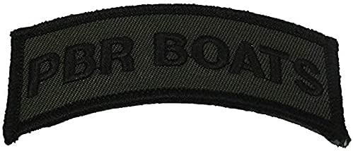 US Army Veteran PBR Boats Embroidered Iron-On Patch - Vietnam War Military Tactical Morale Emblem for Jackets, Hats & Backpacks