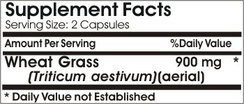 PureControl Supplements Wheat Grass 900mg - 180 Capsules | Organic Superfood Supplement for Detox & Energy Boost | Perfect for Daily Wellness & Immune Support