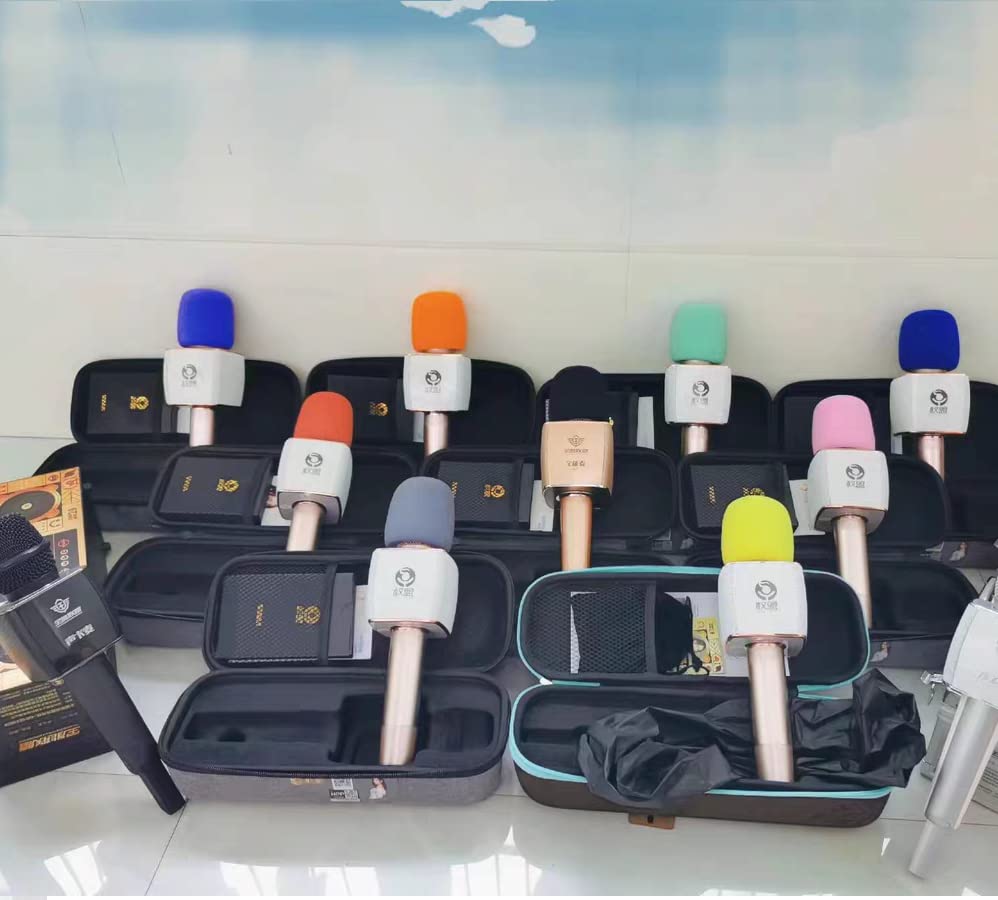 10Pcs Lavalier Microphone Windscreen Foam Covers - Compatible with Various Headset Mics | Noise Reduction & Wind Protection for Podcasting, Recording, Streaming & Interviews