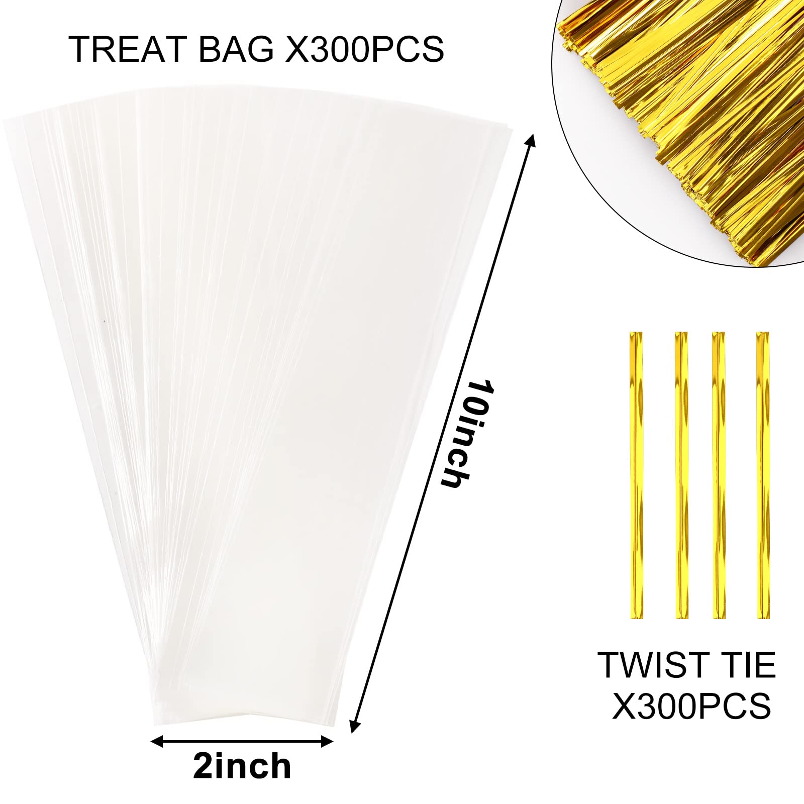 Augshy 300-Pack 2x10