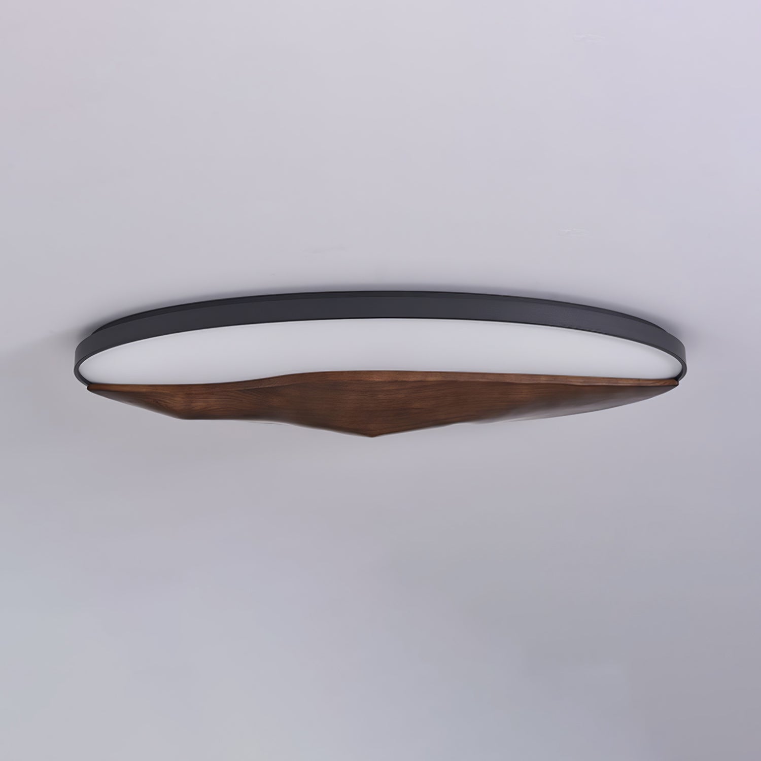 Half Mountain Ceiling Lamp - Modern Nordic Style LED Hanging Light for Living Room, Bedroom, Dining Room - Perfect for Home Decor and Ambient Lighting