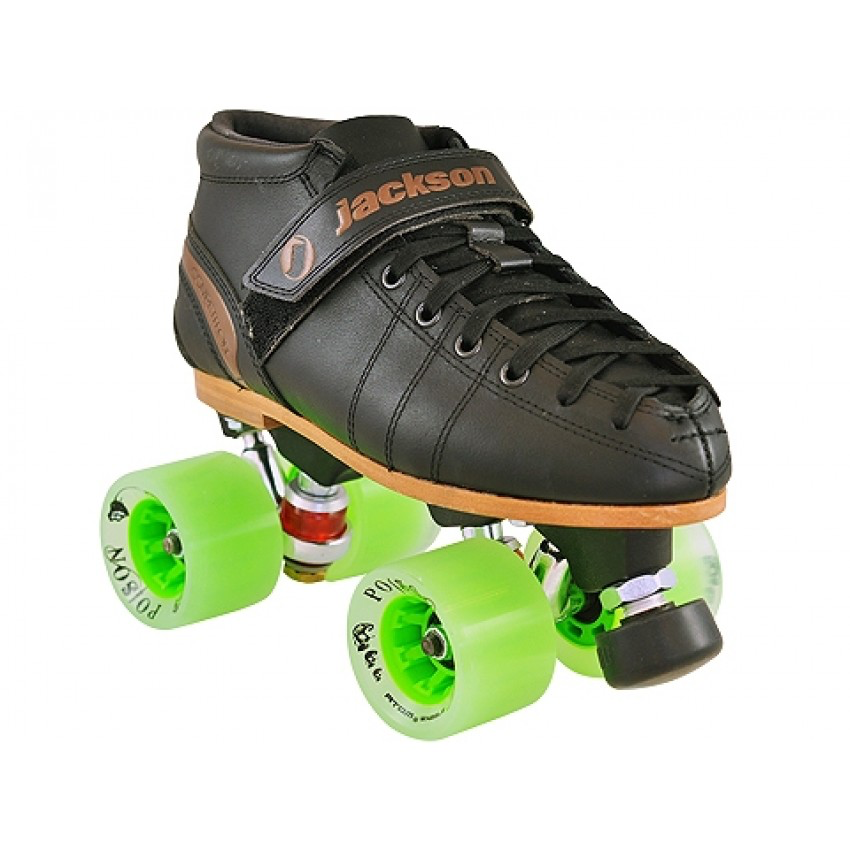 Jackson Competitor/Eagle Derby Roller Skates Package - Premium Quad Roller Skates for Adults & Kids - Perfect for Rink, Park, and Outdoor Skating