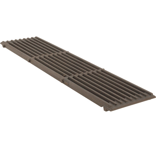 FMP 147 1002 Heavy Duty Cast Iron Broiler Grate 5x21 Inches - Durable Replacement for Gas Grills, Perfect for Outdoor BBQ & Backyard Cooking