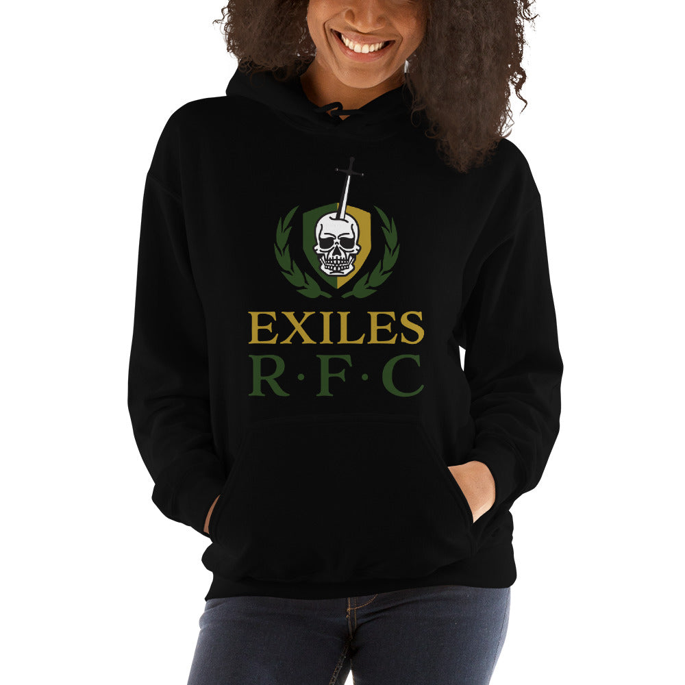 Exiles RFC Heavy Blend Hoodie - Premium Cotton Pullover for Men & Women - Cozy Winter Sweatshirt for Rugby Fans & Outdoor Activities