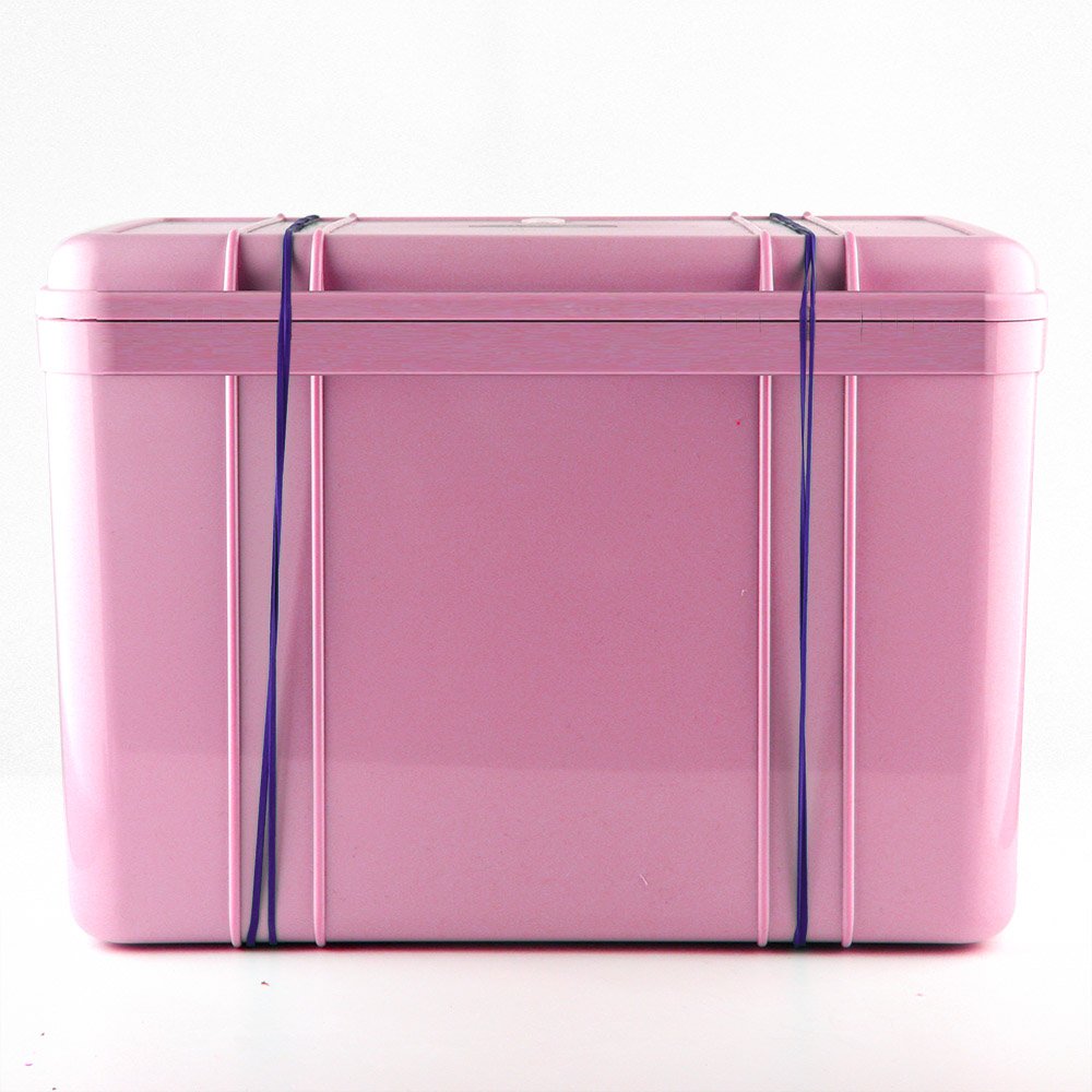 Coopay 120-Piece Large Rubber Bands Bulk - 8 Inch Heavy Duty Strong Elastic Bands for Office, School & Home Use - Perfect for Securing Trash Cans, Organizing Files, Bundling Items & DIY Projects (Purple)