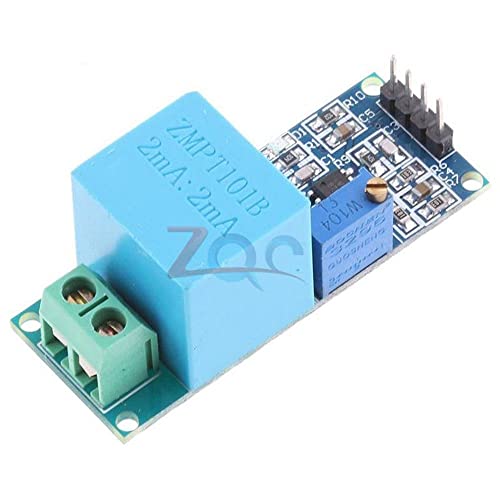 ZMPT101B Single Phase AC Voltage Transformer Module (2mA) for Arduino Mega - Accurate Voltage Sensor for Home Automation, Energy Monitoring, and DIY Electronics Projects