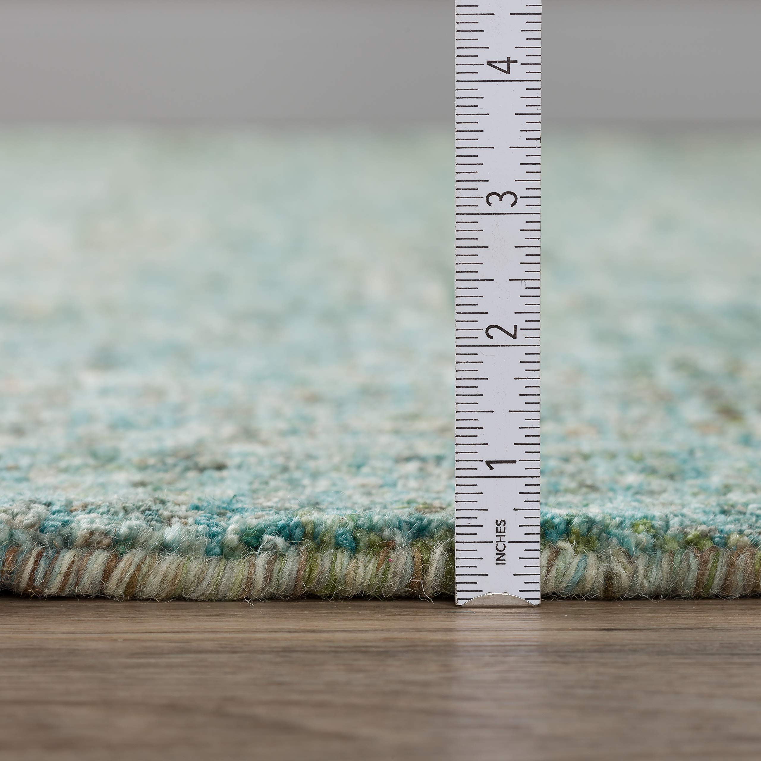 Addison Rugs Eastman Ocean 5' x 7'6' Rectangle Soft Area Rug - Easy Clean, Non-Shedding, Stain Resistant - Perfect for Bedroom, Living Room, Dining Room, Entryway & Kitchen Decor