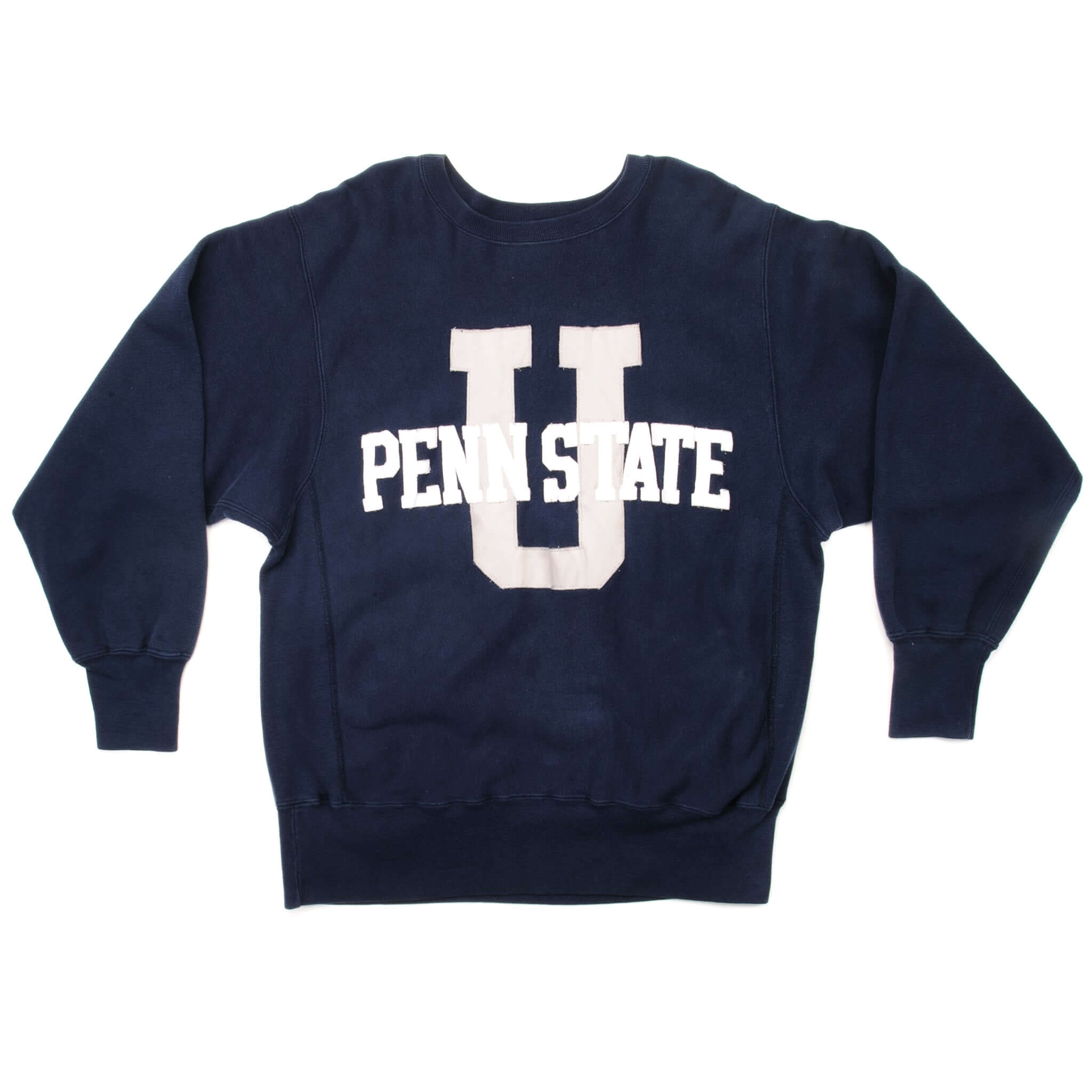 Vintage Champion Reverse Weave Penn State Sweatshirt 1990s Large Made in USA - Retro College Style for Casual Wear & Sports Fans