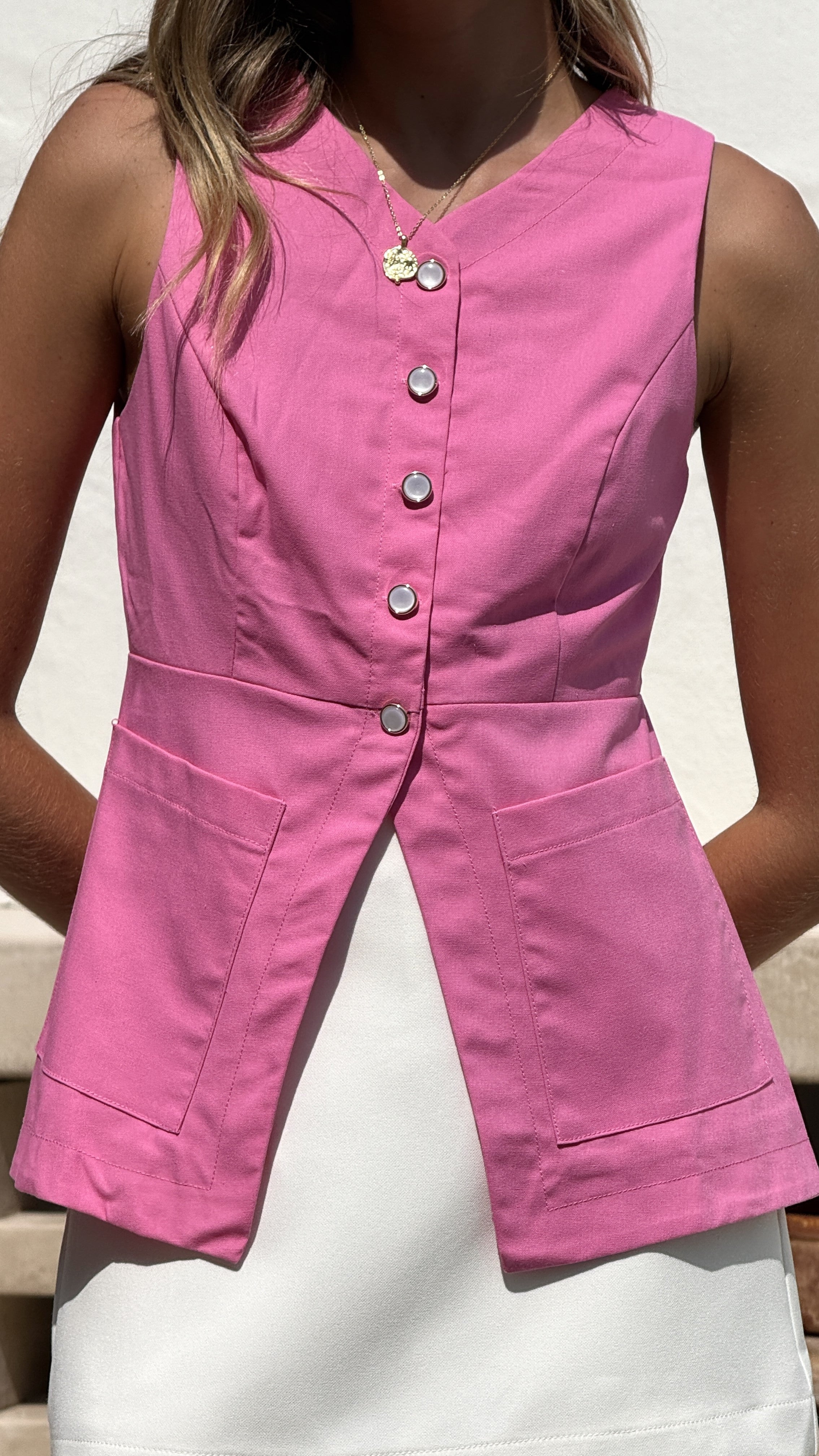 Elegant Amber Pink Top for Women - Perfect for Casual Outings, Dates, and Summer Fashion