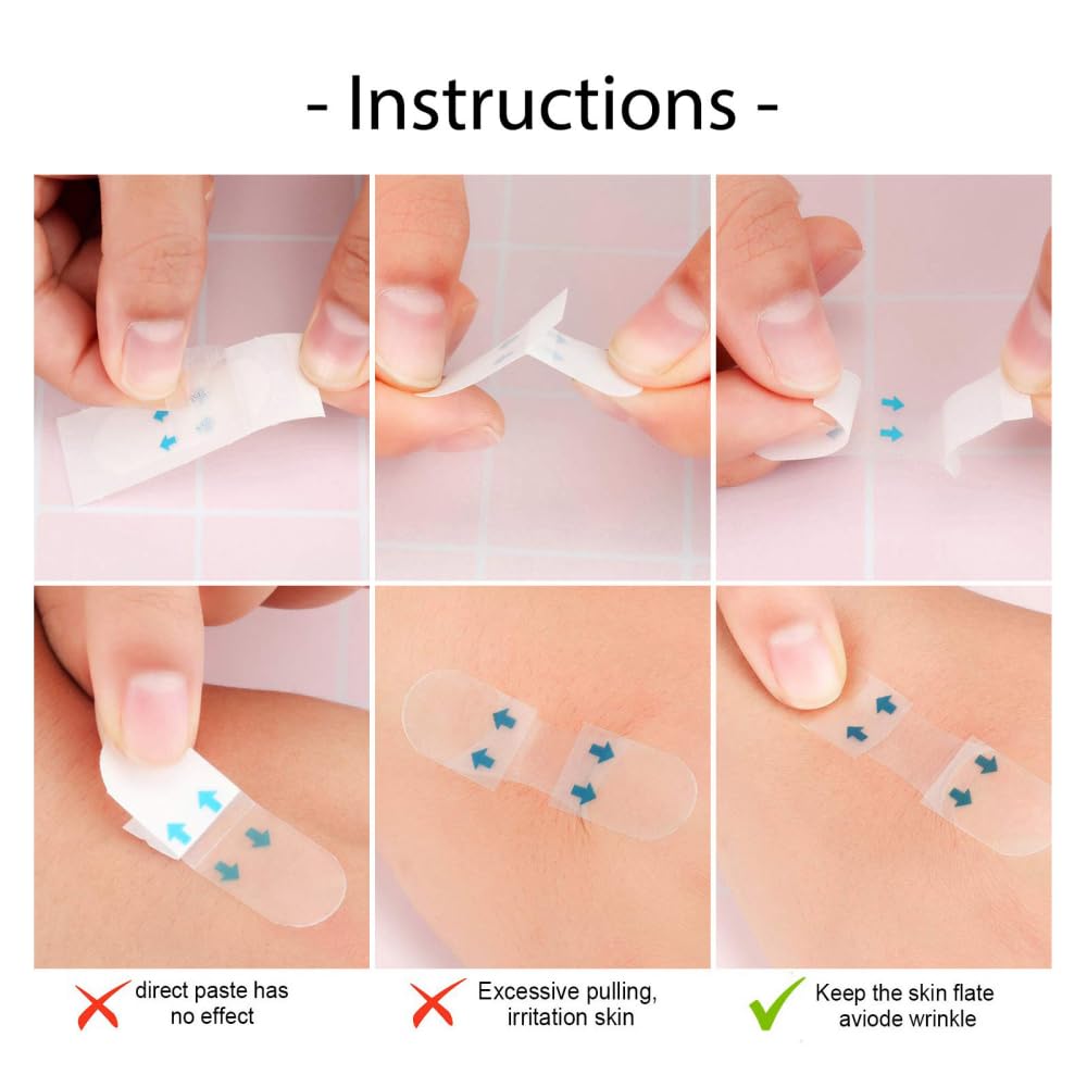 **120 Pcs V-Shape Facial Lifting Patches - Invisible & Waterproof for Quick Chin Lift, Double Chin Reduction & Jawline Contouring - Perfect for Daily Use, Special Events & Skincare Routine**