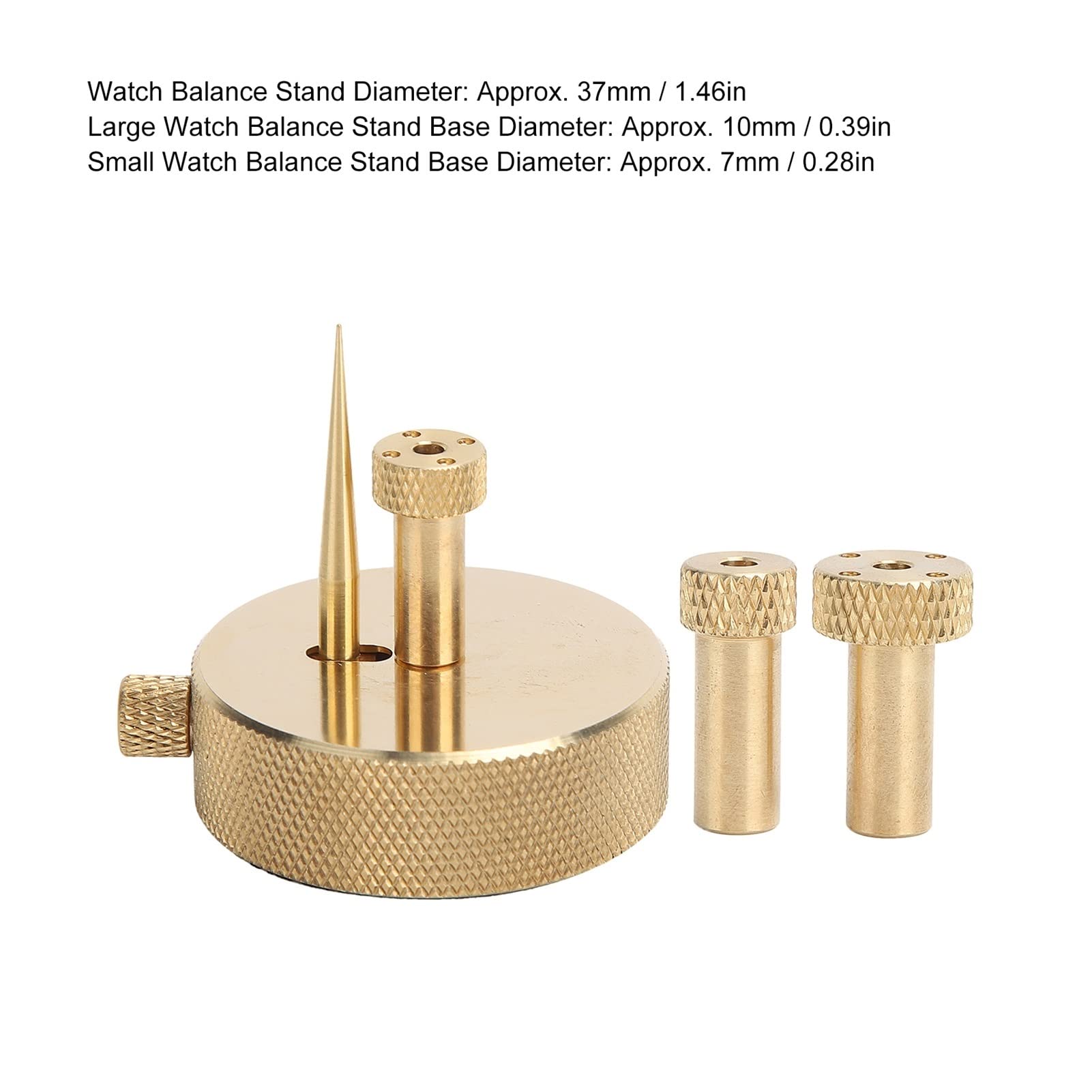 YANGQI Watch Balance Stand & Movement Holder - Alloy Watch Repair Tool Kit for Watchmakers | Durable Watch Balance Wheel & Hairspring Base for Large & Small Watches | Perfect for Watch Repair, Maintenance & Professional Horology Work