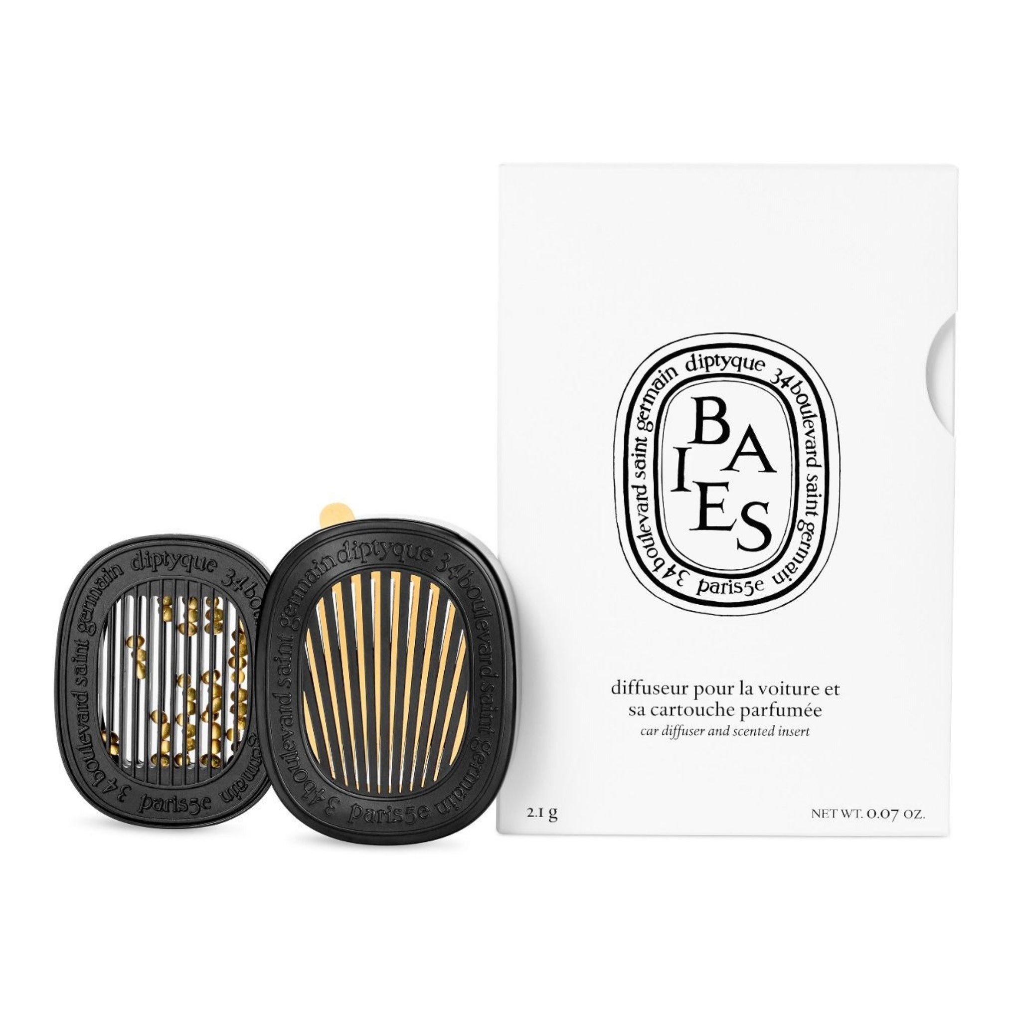 Premium Baies Car Diffuser - Long-Lasting Essential Oil Aromatherapy for Cars - Freshen Air & Reduce Stress - Perfect for Commuting, Road Trips & Daily Driving