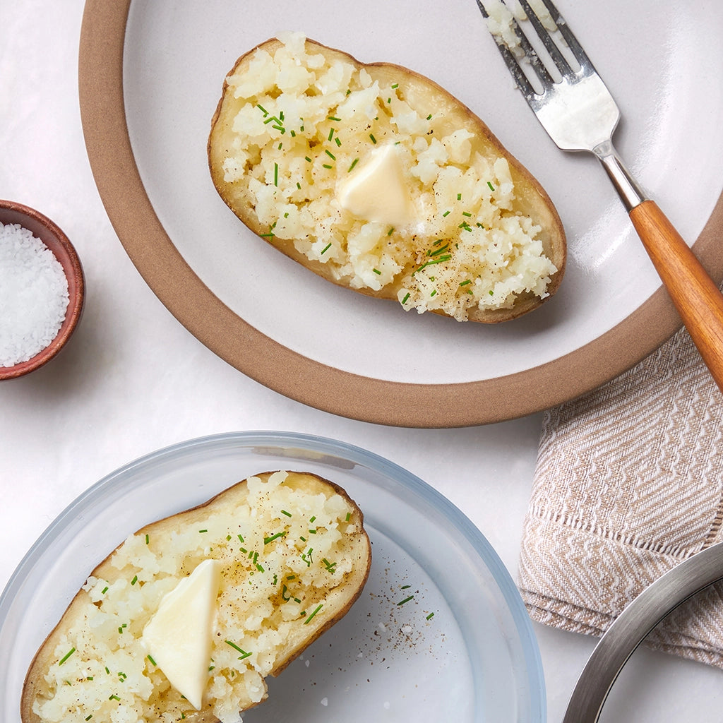 Quick & Easy Microwave Baked Potatoes Recipe – Perfect for Weeknight Dinners & Healthy Meal Prep