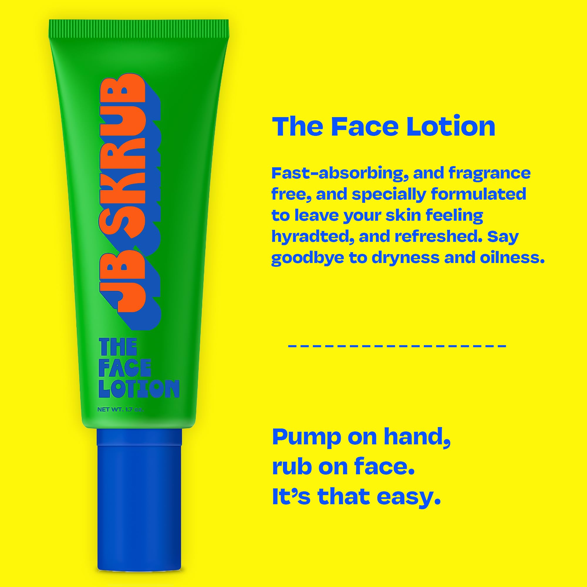 Hydrating Face Lotion for Kids & Teens | Acne Control Moisturizer with Blue Light Protection | Fast-Absorbing, Oil-Free, Vegan & Cruelty-Free (1.7 oz) | Perfect for Daily Skincare Routine & Screen Time Protection