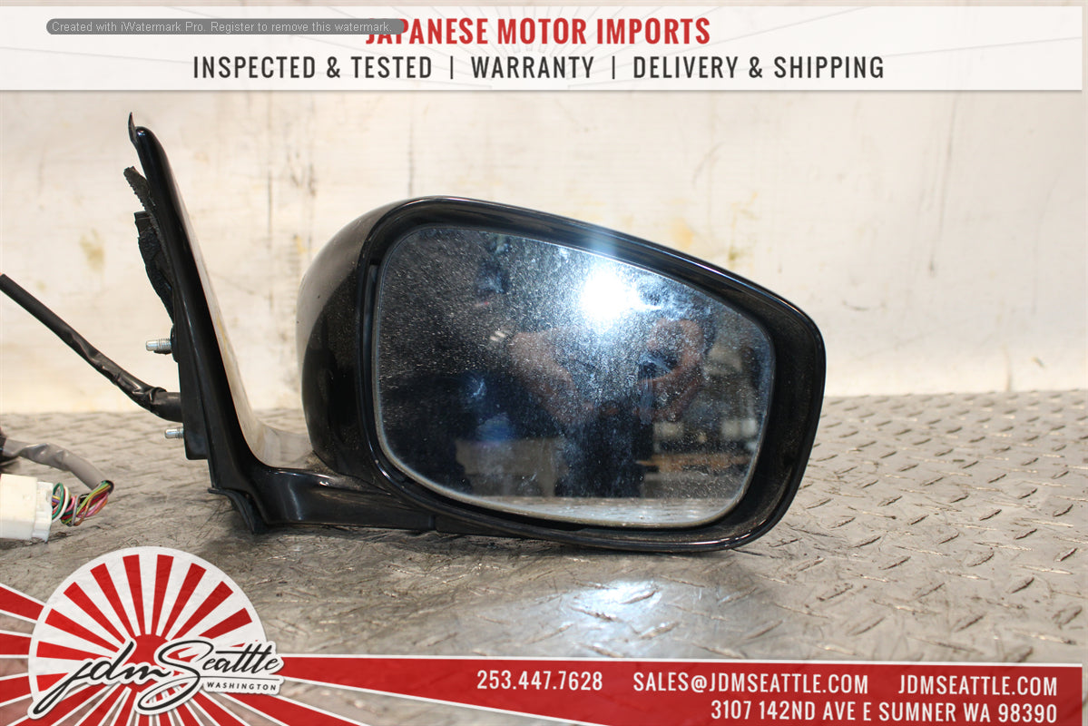 JDM Nissan Skyline V36 350GT Infiniti G37 2007-2014 Side Mirrors with Camera - Replacement Auto Parts for Enhanced Safety & Parking Assistance