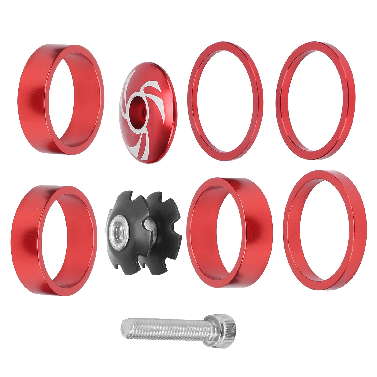 High-Performance Lightweight MTB Bike Spacers - Durable & Precise Fit for Mountain Bikes - Perfect for Trail Riding, Commuting & Bike Upgrades