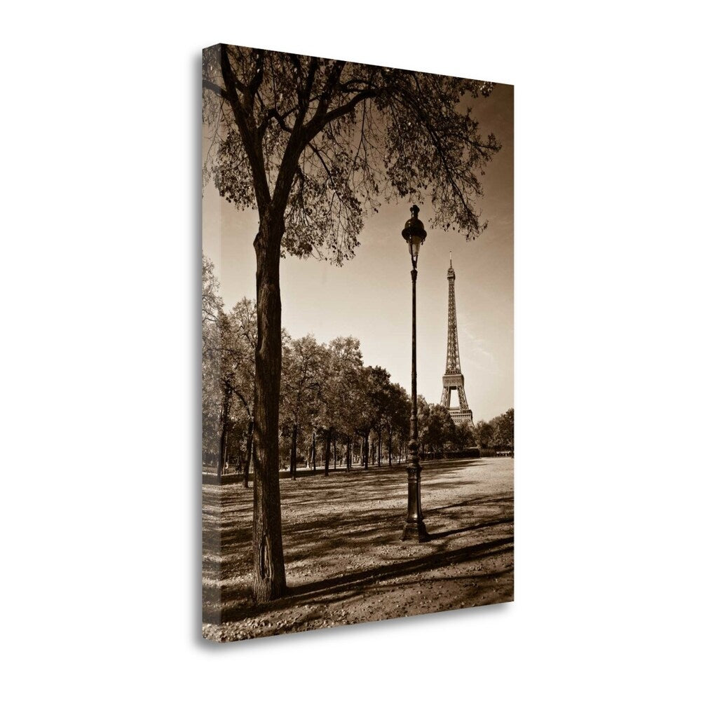 Jeff Maihara Paris I Giclee Print on Gallery Wrap Canvas - Elegant Wall Art for Living Room, Bedroom & Office Decor