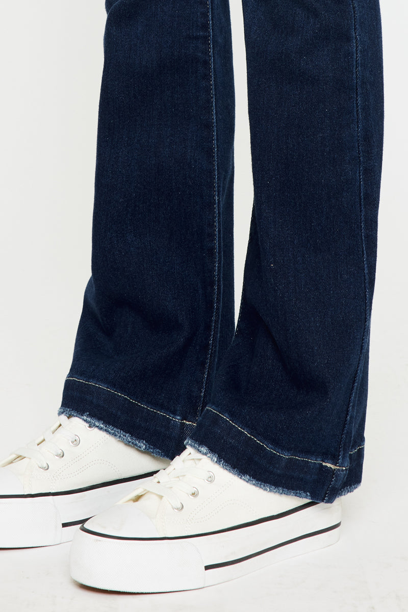Akita High Rise Bootcut Jeans for Women - Stretch Denim, Flattering Fit, Comfortable & Stylish - Perfect for Casual Wear, Office & Night Out