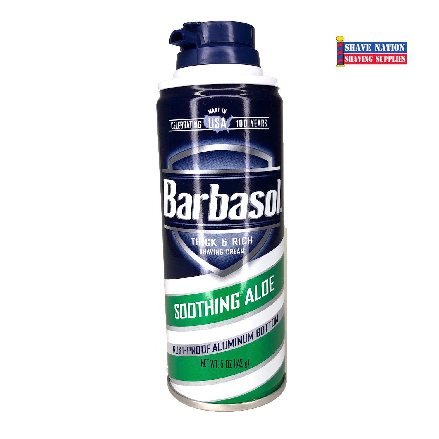 Barbasol Original Shaving Cream for Men - Soothing & Moisturizing Beard & Face Shave - Perfect for Daily Shaving Routine & Travel