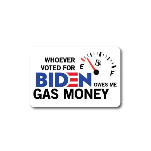 Republican Political Car Magnet - 4x6 Inch Heavy Duty Automotive Magnet for Truck, SUV, Vehicle Bumper | Biden Election Humor Decal | Durable Outdoor Political Statement Magnet for Campaigns, Rallies & Conservative Pride Display