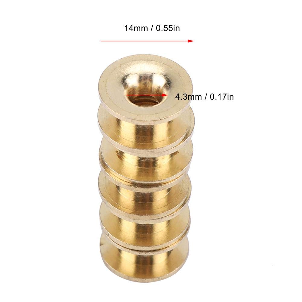 **GLOGLOW 5-Piece Universal Grass Trimmer Head Eyelets - Replacement Cutter Parts for Lawn Trimmers & Strimmers - Perfect for DIY Lawn Care & Garden Maintenance**