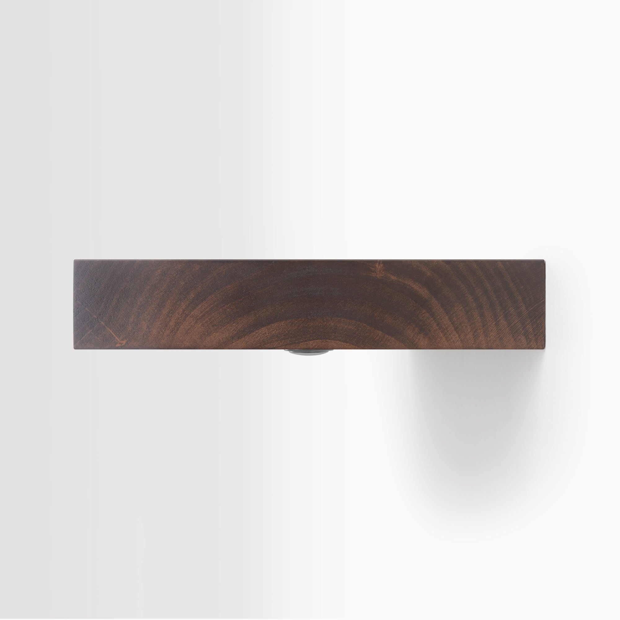 Aksel LED Floating Shelf for Espresso Bar - Modern Wall Mounted Display Shelf with Built-in Lights for Coffee Shops, Home Kitchen, and Office Decor