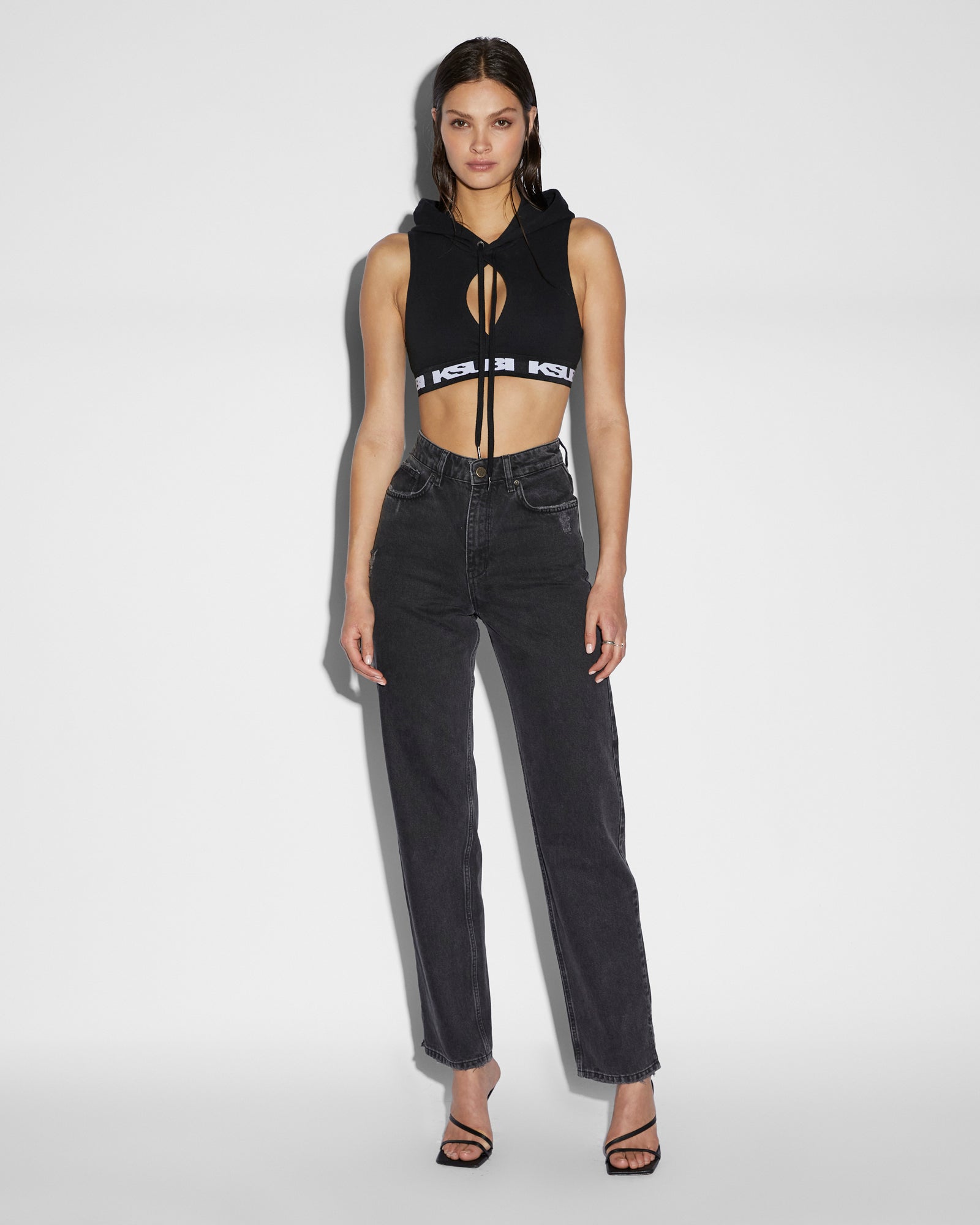 Incubus Hoodie Tank Top - Black | Stylish & Comfortable for Casual Wear & Gym