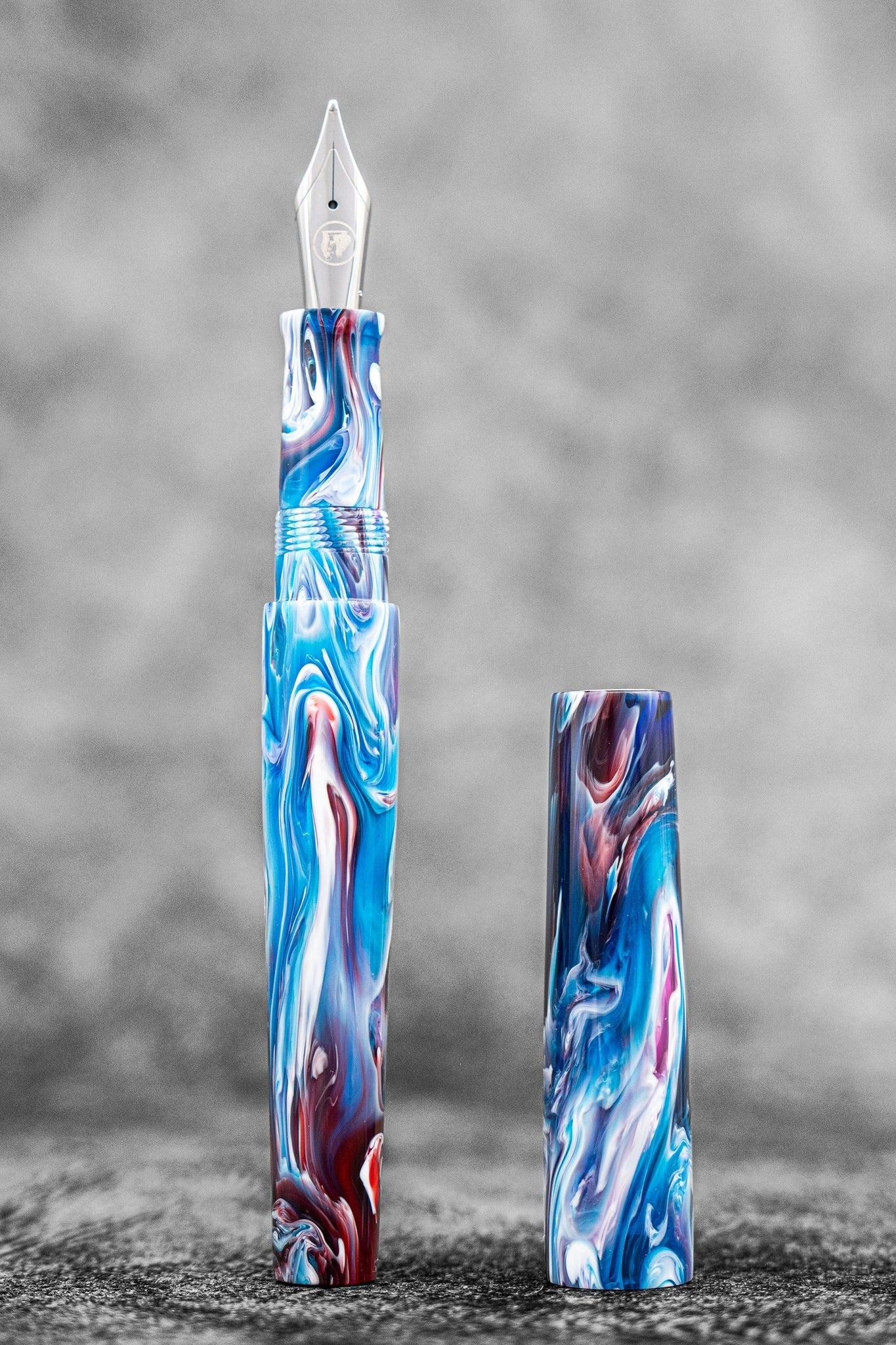 Studyo Agackakan x Galen Fountain Pen V1 - Premium Primary Manipulation Cool Design Writing Instrument | Perfect for Calligraphy, Journaling & Gift Giving