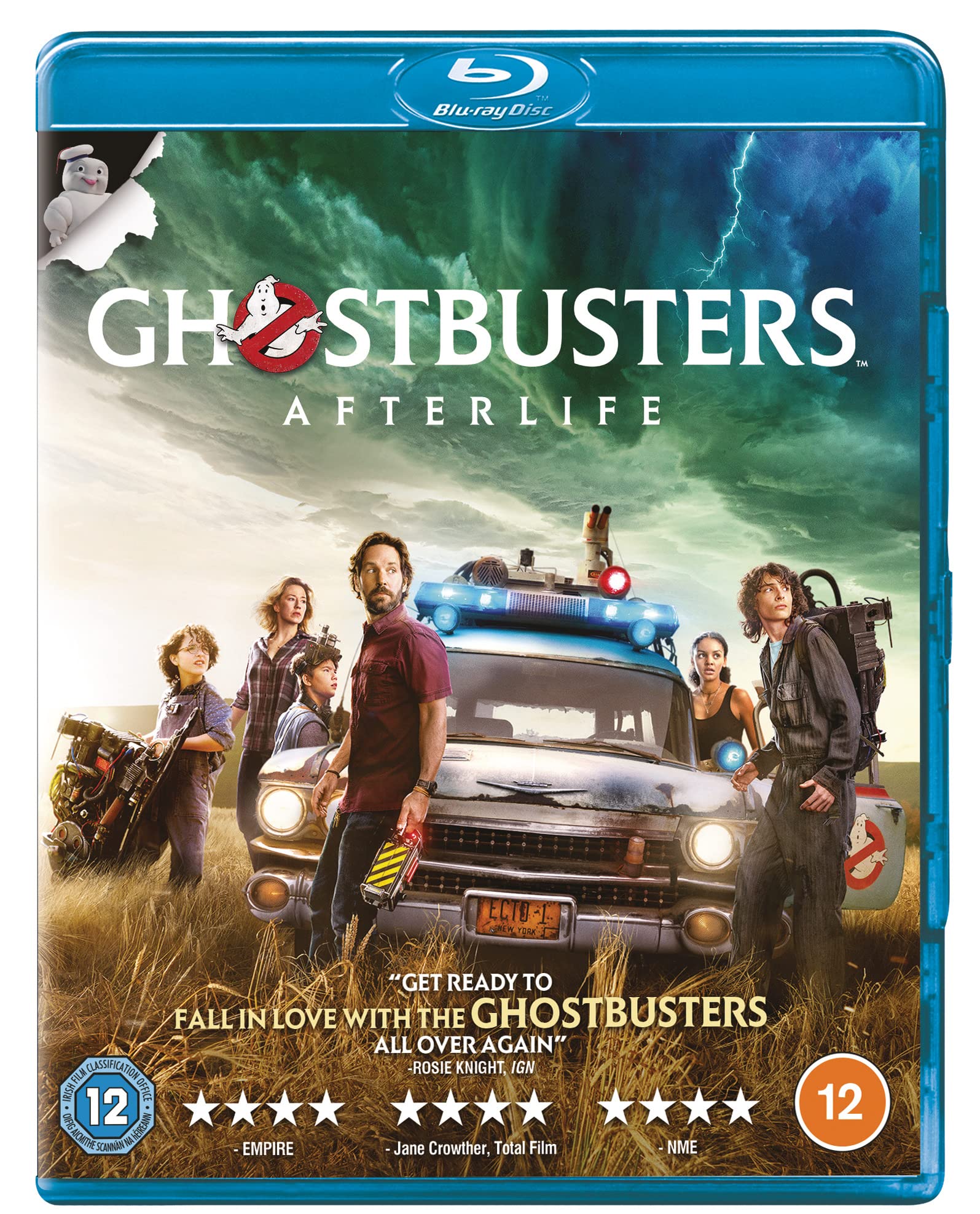 Ghostbusters: Afterlife (2021) Blu-ray - Action, Comedy, Sci-Fi Movie | Perfect for Movie Nights & Family Entertainment