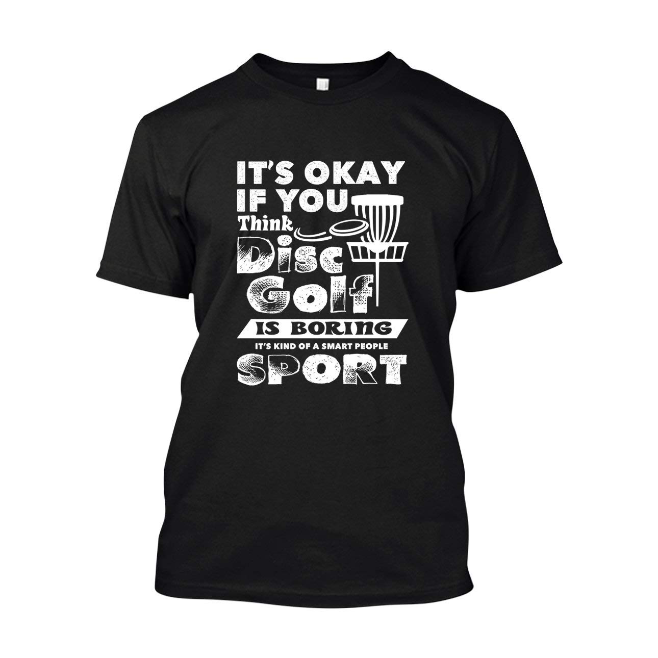 Disc Golf Shirts for Men & Women - Smart People Sport Tees - Cool T-Shirt Gift Ideas for Disc Golf Lovers - Perfect for Tournaments & Casual Wear