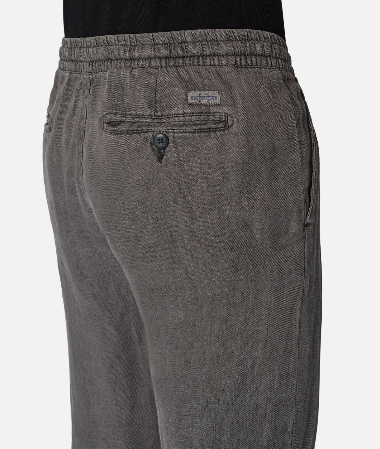 The Capri Linen Pants for Women - Comfortable & Stylish Gun Metal Color - Perfect for Summer, Travel, and Casual Wear