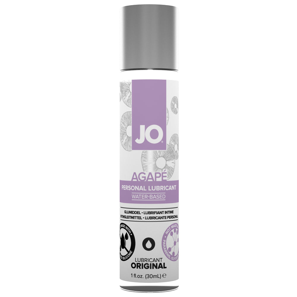 JO Agapé Natural Feeling Lubricant - Water-Based Personal Lubricant for Enhanced Intimacy & Comfort | Perfect for Couples, Sensitive Skin & Everyday Use