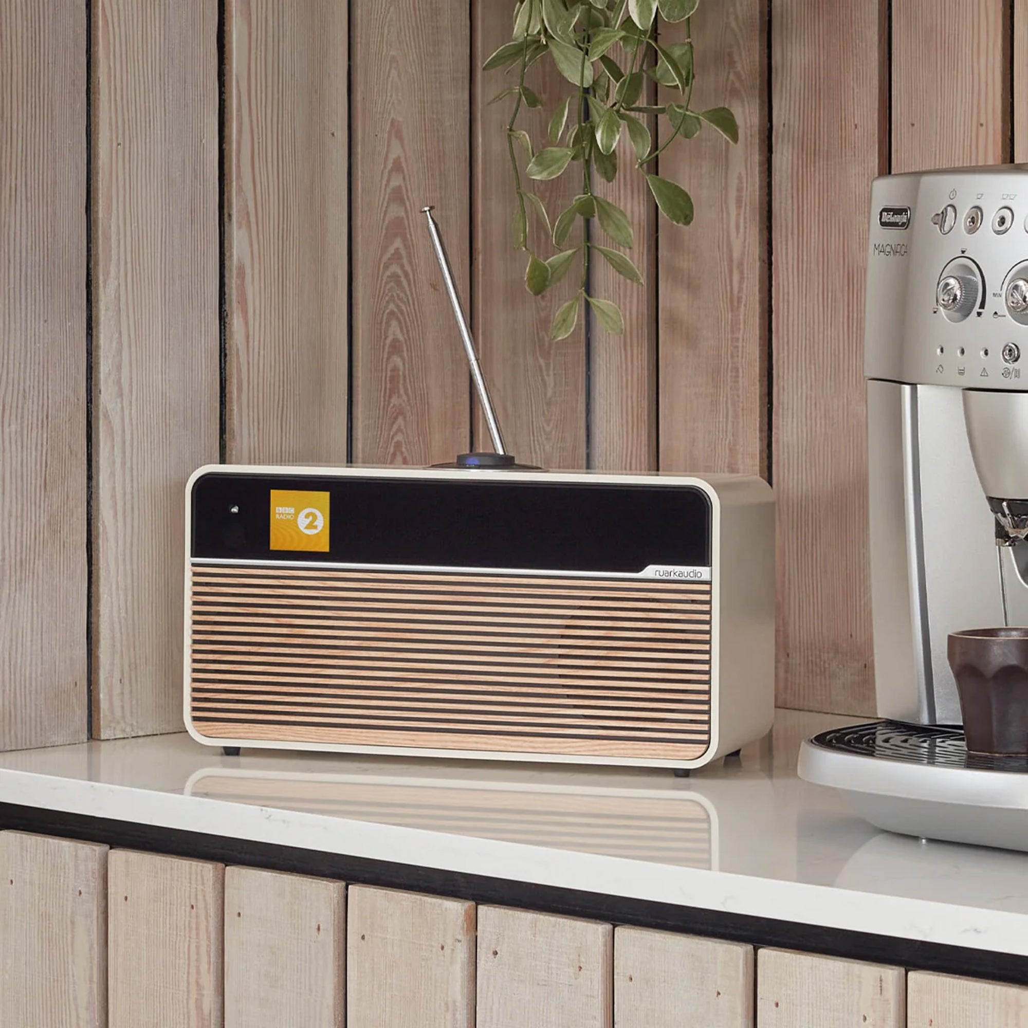 Ruark Audio R2 Mk4 Premium Bluetooth Desktop Radio with DAB/DAB+/FM, Wireless Music Streaming, Alarm Clock & Sleep Timer - Perfect for Home, Office & Bedroom