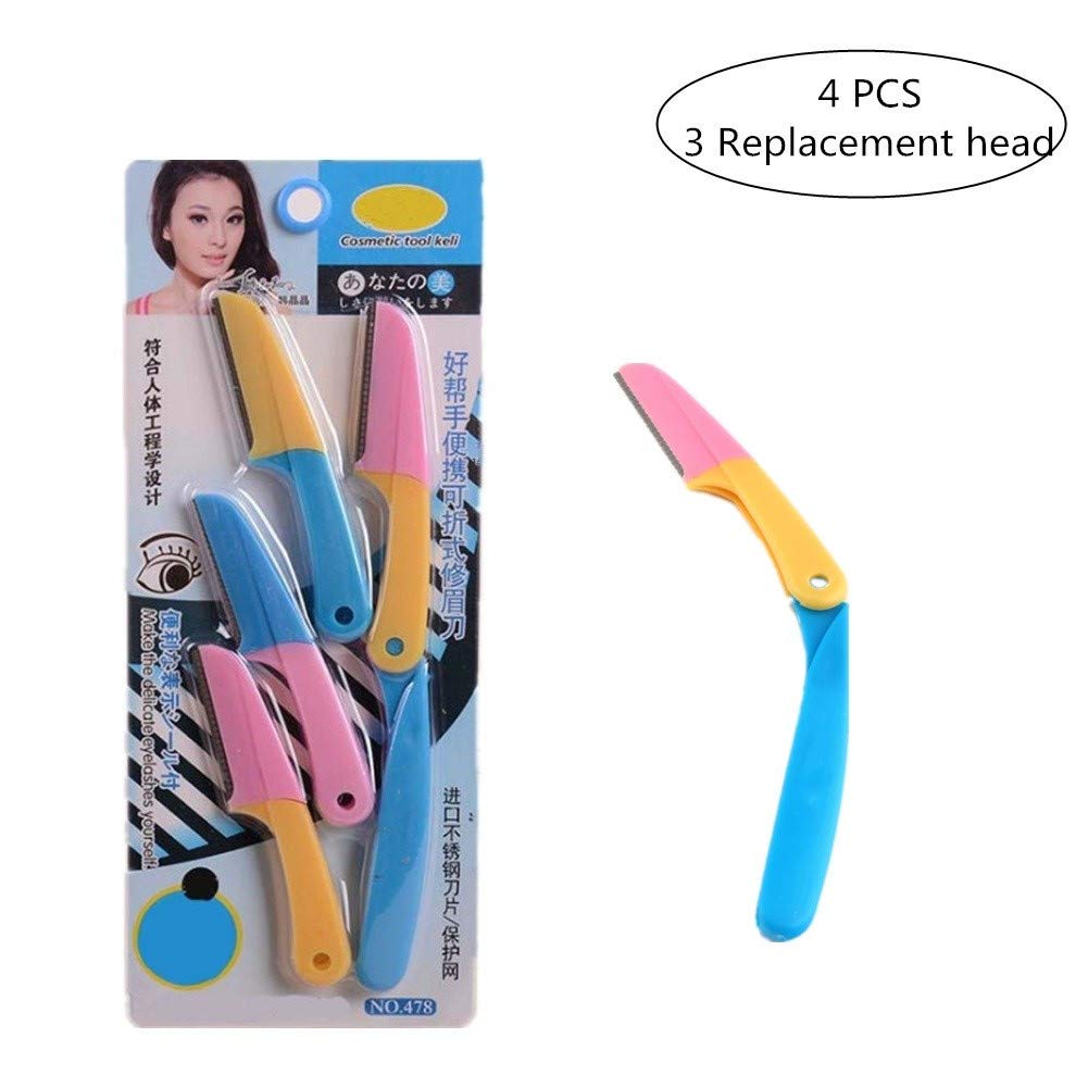 Dermaplaning Tinkle Razor - 2 Pack Facial Hair Remover & Exfoliator for Women | Painless Face Shaver & Beauty Tool for Smooth Skin | Perfect for At-Home Spa, Pre-Makeup Prep & Skincare Routine