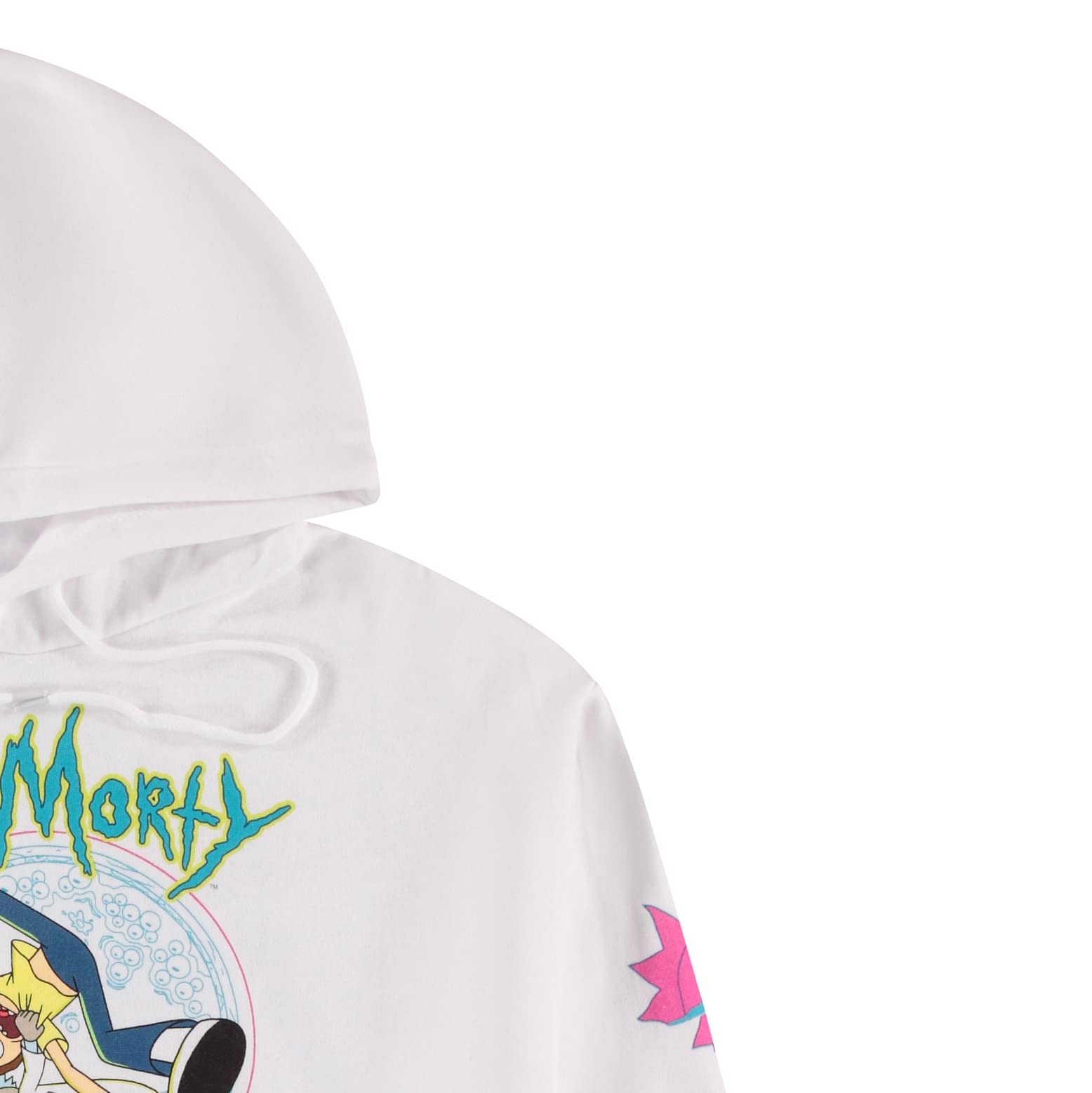 Rick and Morty Tie Dye Hoodie for Men - Classic Rick & Morty Sweatshirt, Perfect for Casual Wear and Fan Events