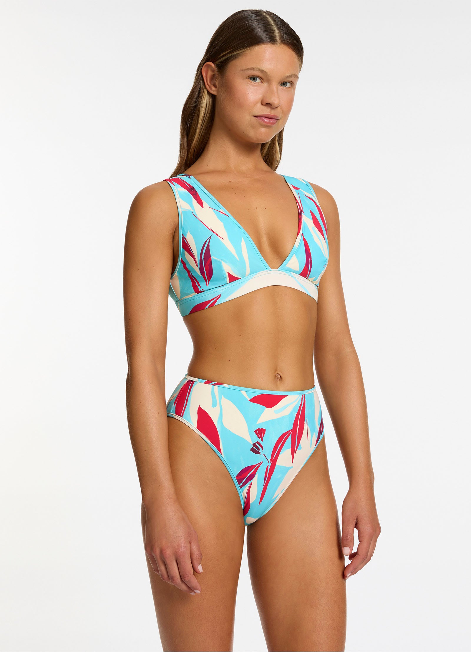 Dolce High Waist High Leg Bikini Bottom for Women - Sexy Swimwear for Beach, Pool & Vacation | Plus Size Swim Shorts for Summer