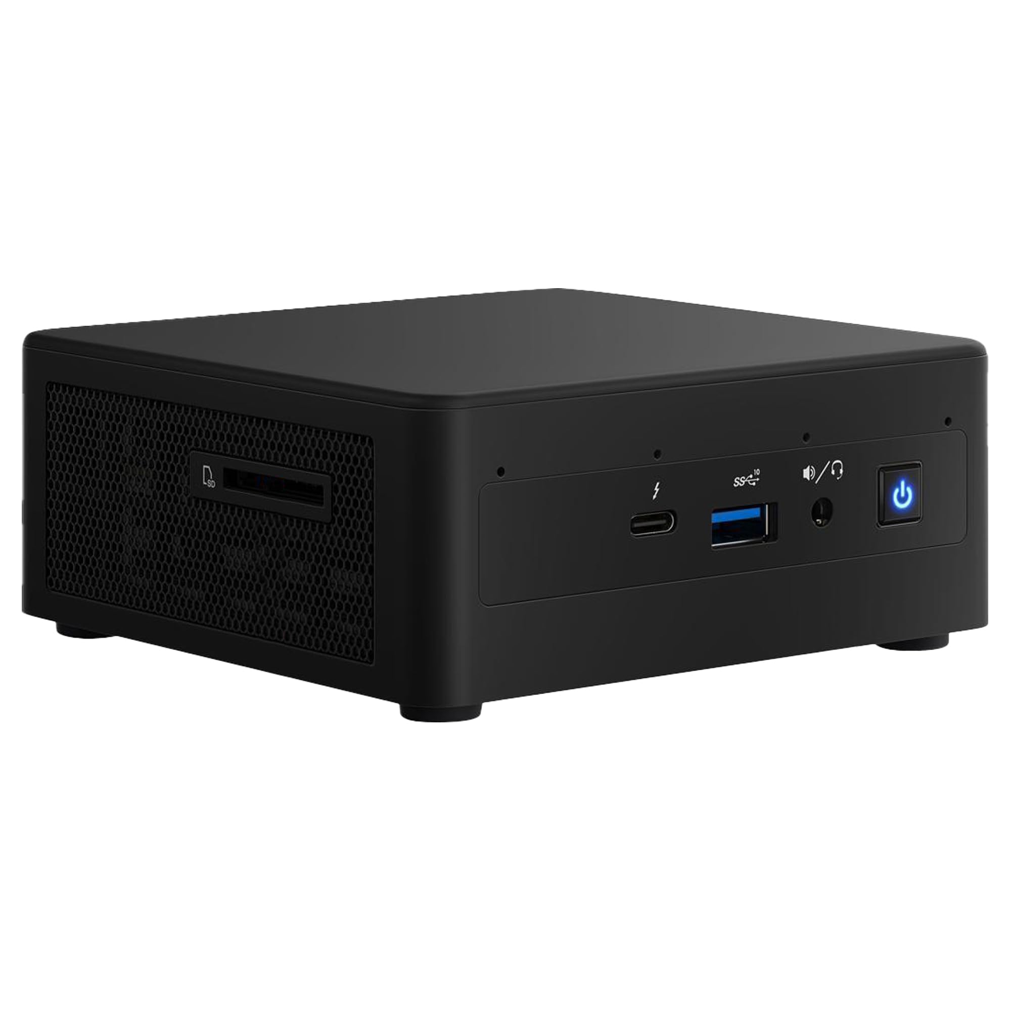 Intel NUC NUC11PAHi7 Mini PC - Core i7 Quad-Core, 32GB RAM, 1TB NVMe SSD, WiFi 6, Bluetooth 5.0, Thunderbolt 3, 8K & Quad Monitor Support | Perfect for Home Theater, Gaming, Office Work & Content Creation