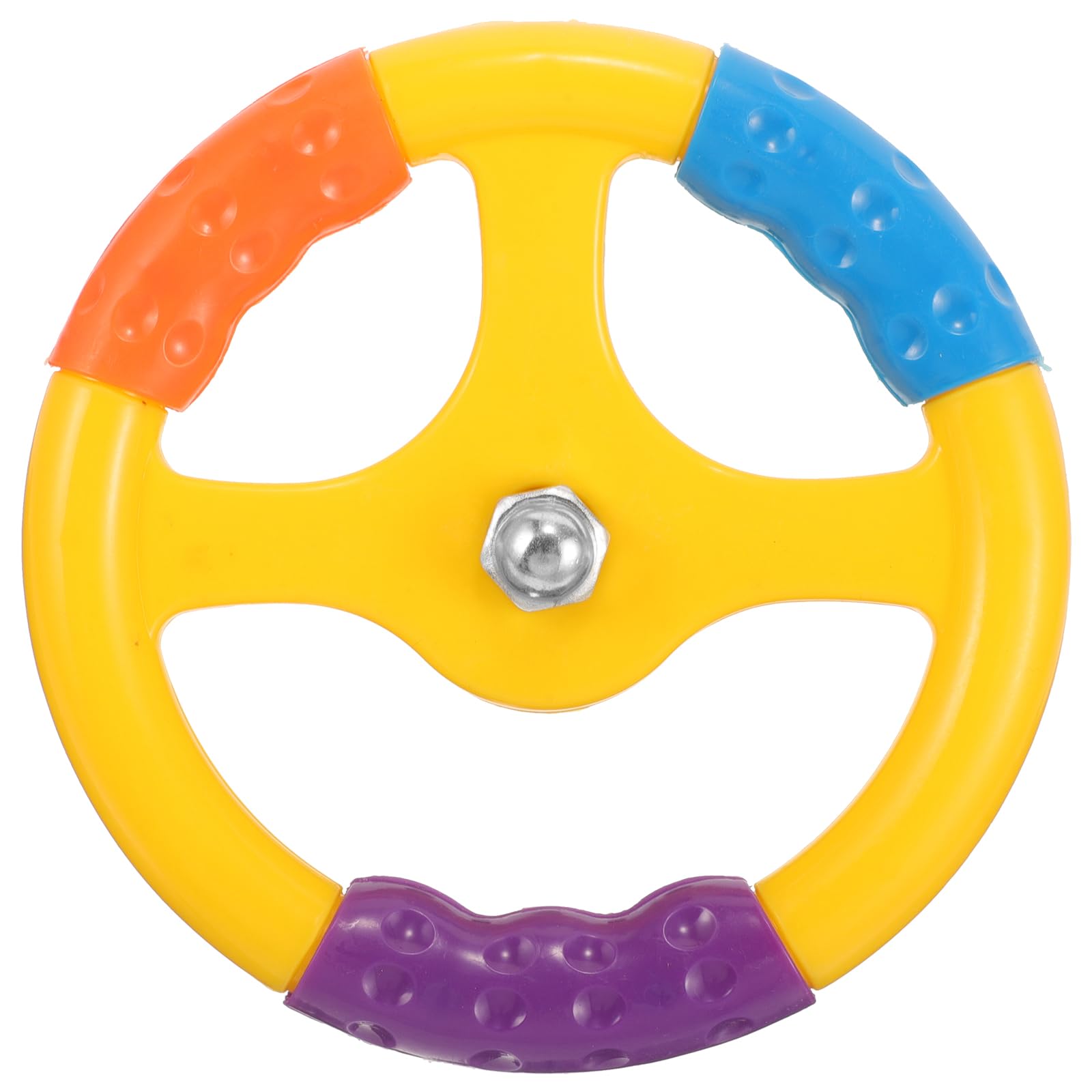 **Toyvian Kids Steering Wheel Toy - Realistic Plastic Car Steering Wheel for Toddlers & Infants - Fun Driving Simulation for Rocking Cars, Bumper Cars & Pretend Play**