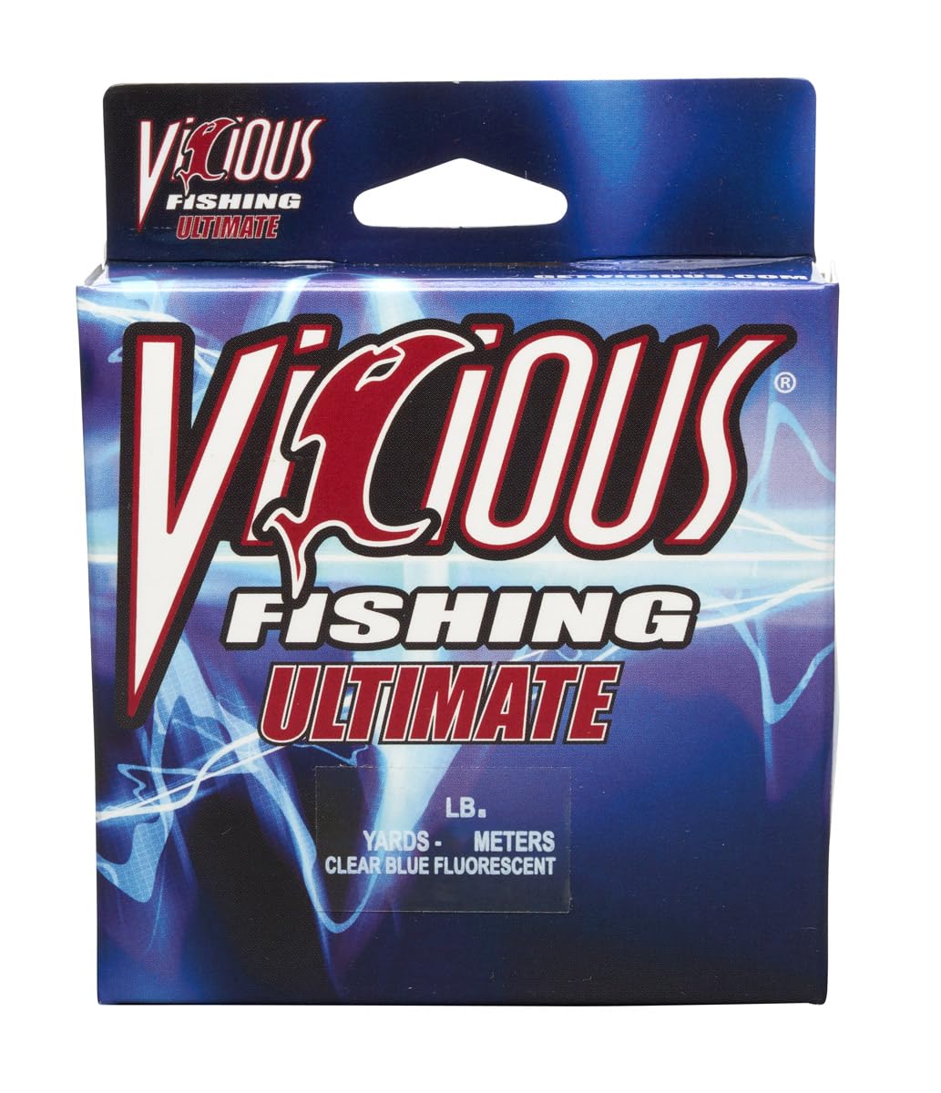 High-Visibility Clear & Blue Fishing Line - Strong & Durable Monofilament for Freshwater & Saltwater Fishing | Perfect for Bass, Trout, and Deep Sea Angling