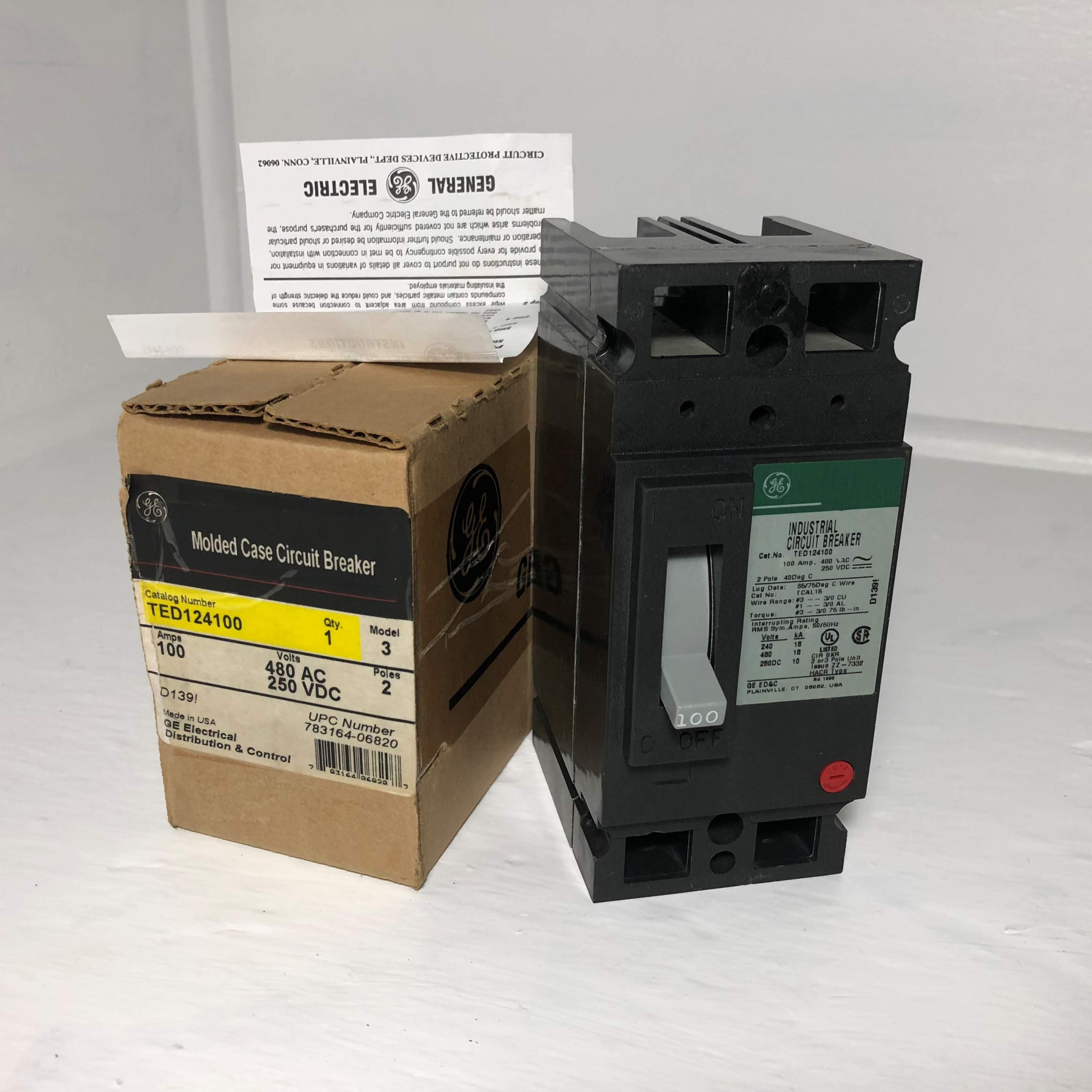 GE TED124100 (GEN) Replacement Part - Compatible with General Electric Appliances | Durable & Reliable for Home & Commercial Use