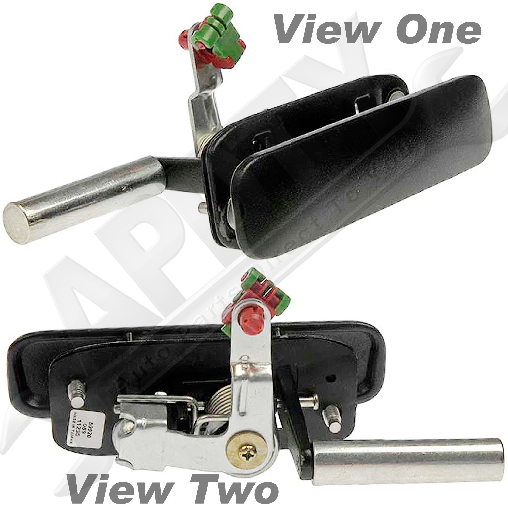 APDTY 91031 Right Hand Exterior Door Handle Replacement for Sliding Doors - Durable Auto Part for Smooth Door Operation | Perfect for Van, SUV & Minivan Access